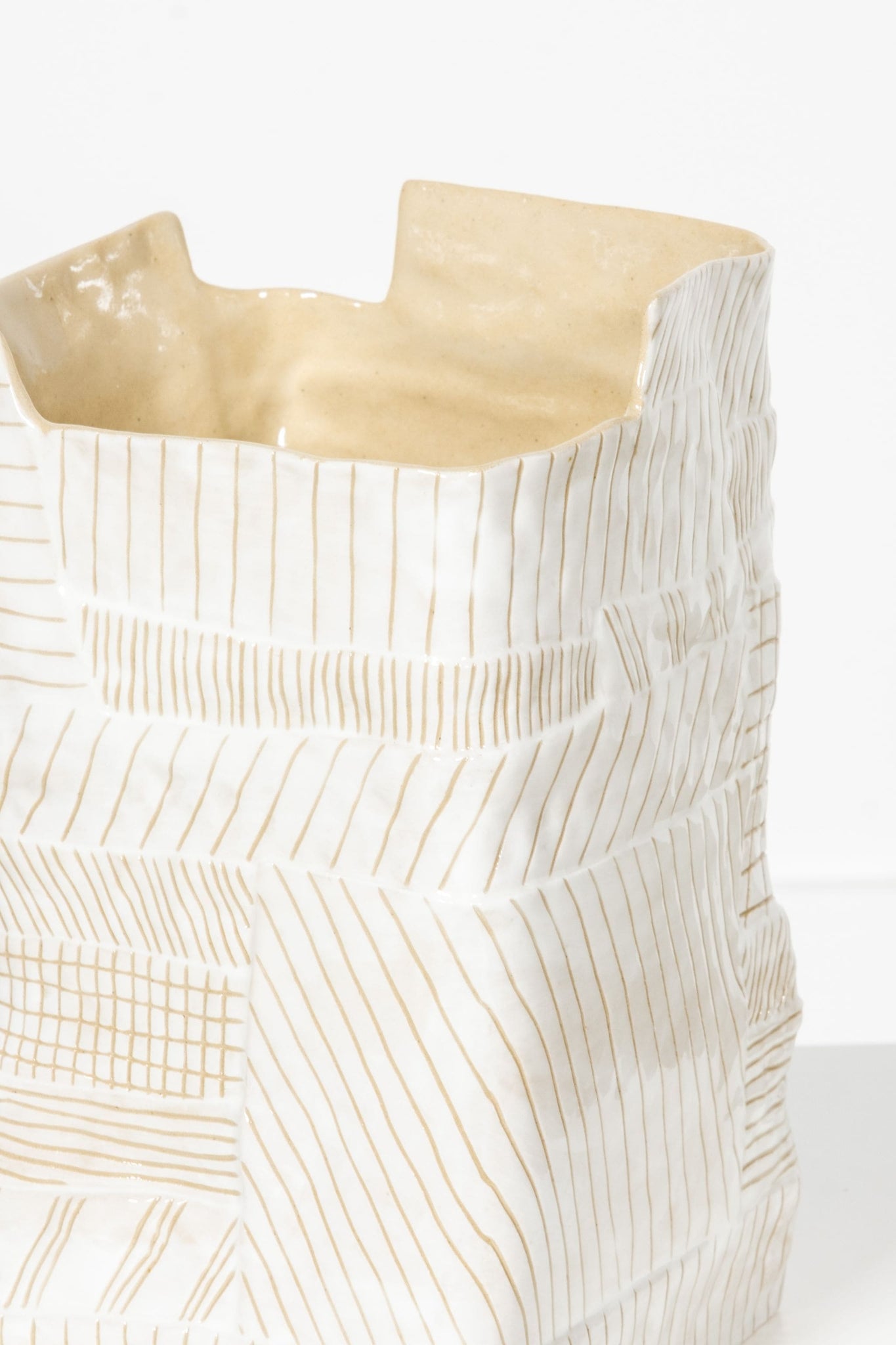 Vase Amélie - Large, Blanc Valérie Gutton | Bonne Choice