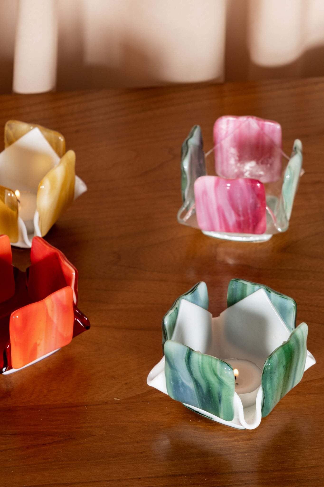 Bonne Choice - Coloured Glass Votives