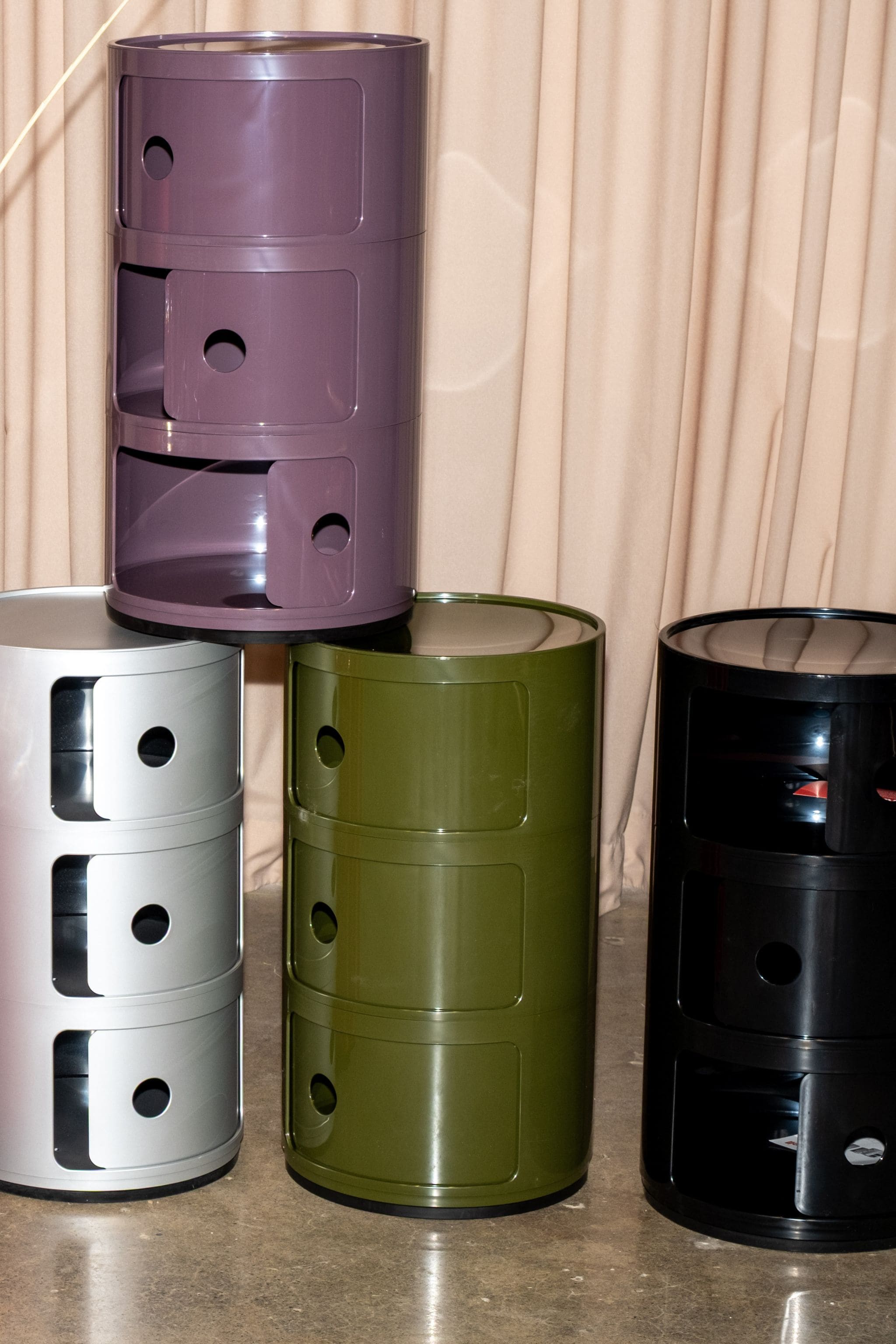 Kartell Componibili, 3 Elements, Green | Bonne Choice