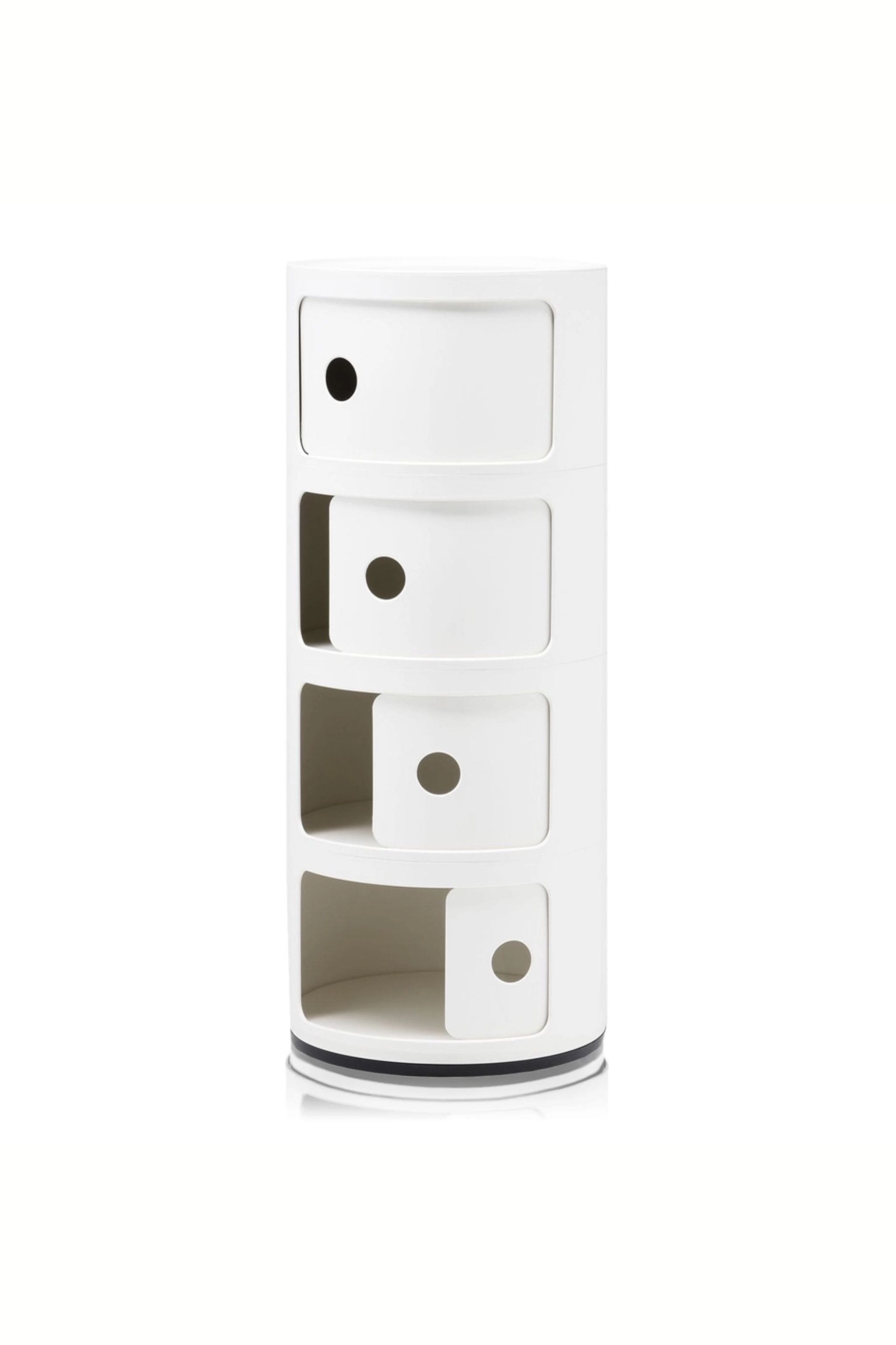 Kartell Componibili, 4 Elements, White | Bonne Choice