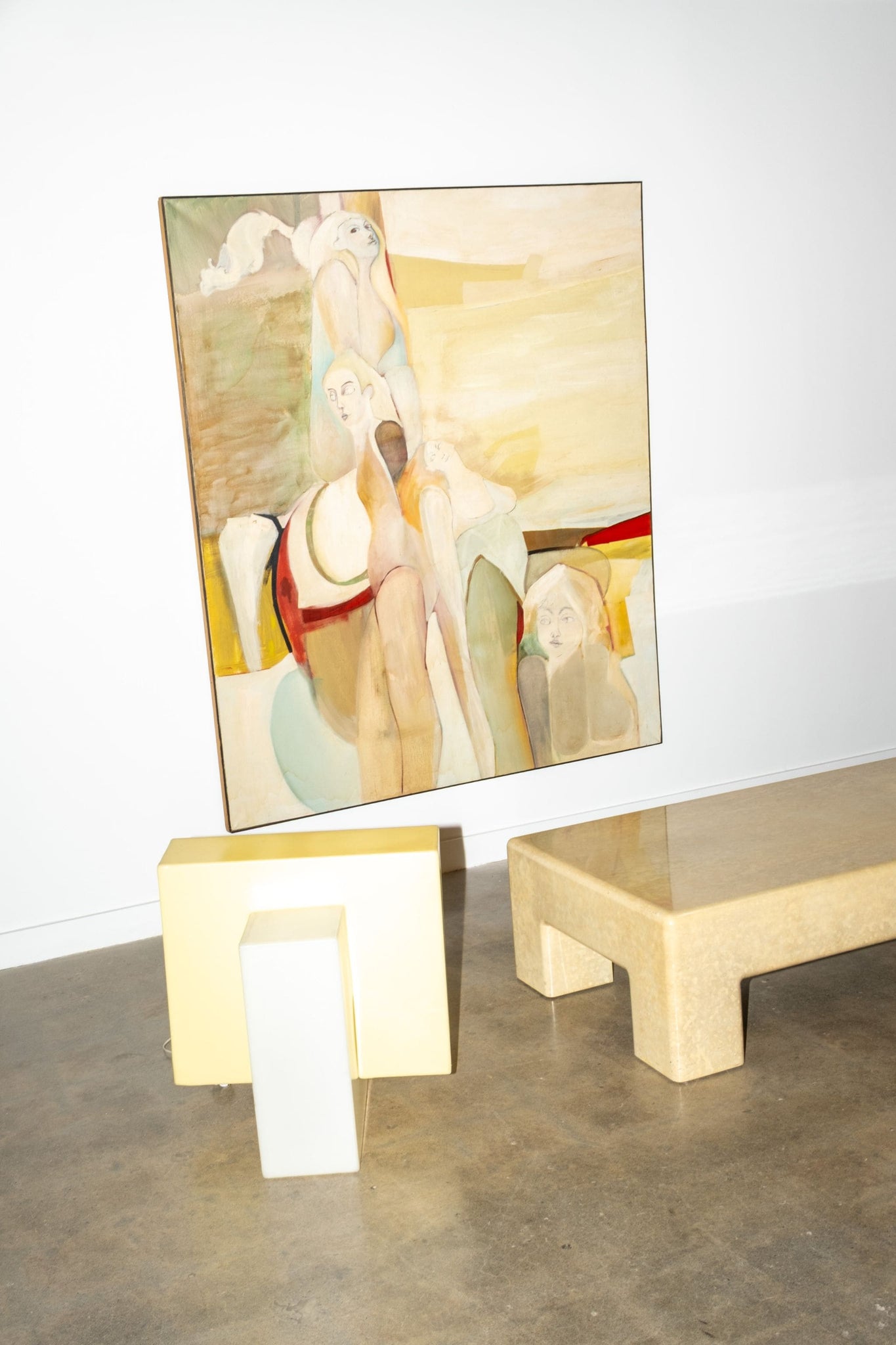 Pure White Lines Cubist Light | Bonne Choice