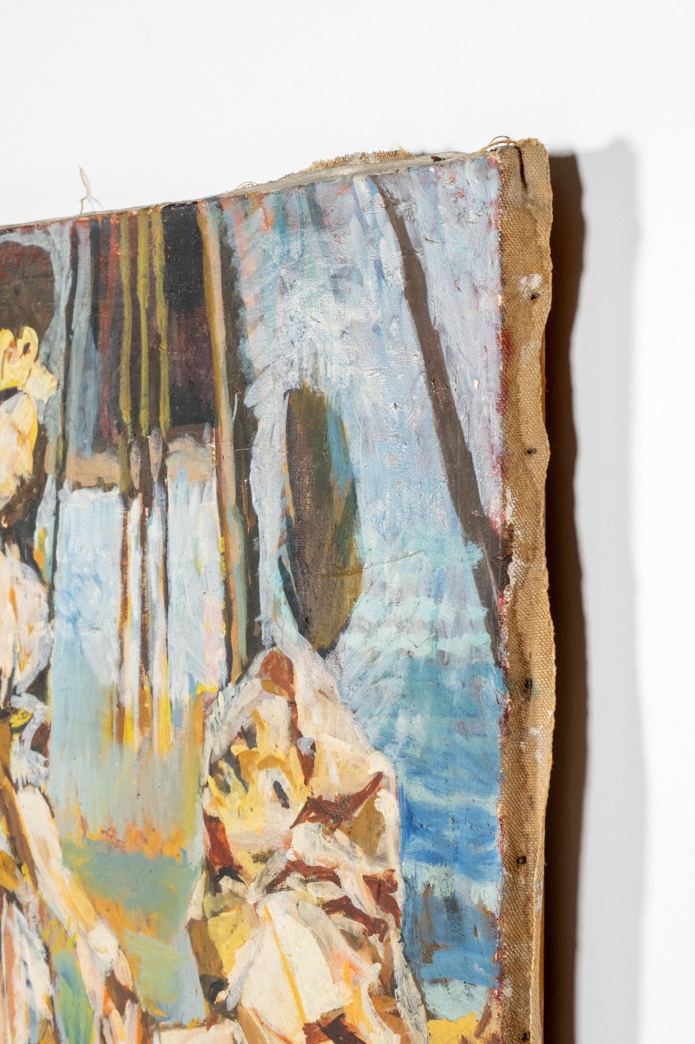 Vintage Cubist Style Madonna and Angel | Bonne Choice