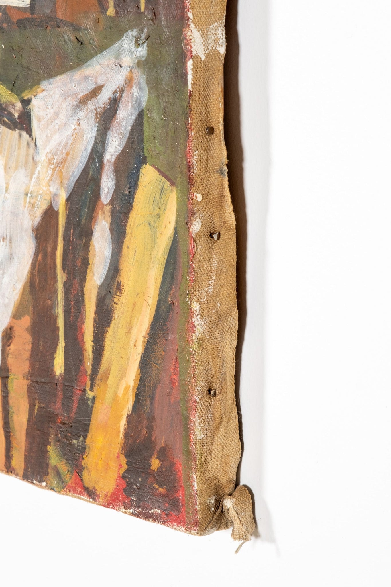 Vintage Cubist Style Madonna and Angel | Bonne Choice