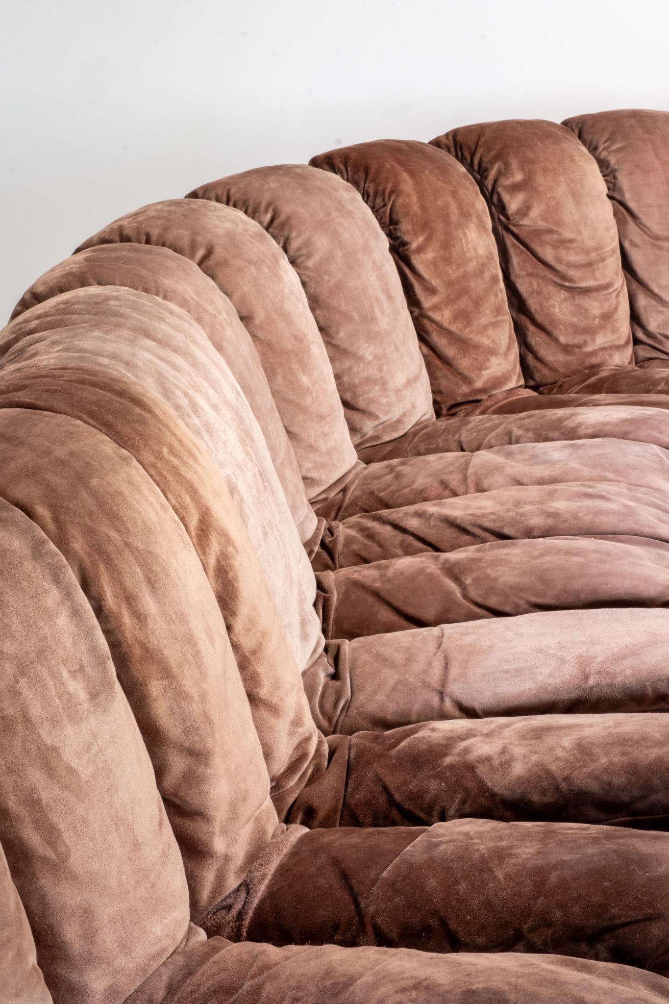 DS 600 “Non-Stop” Sectional, Taupe Suede
