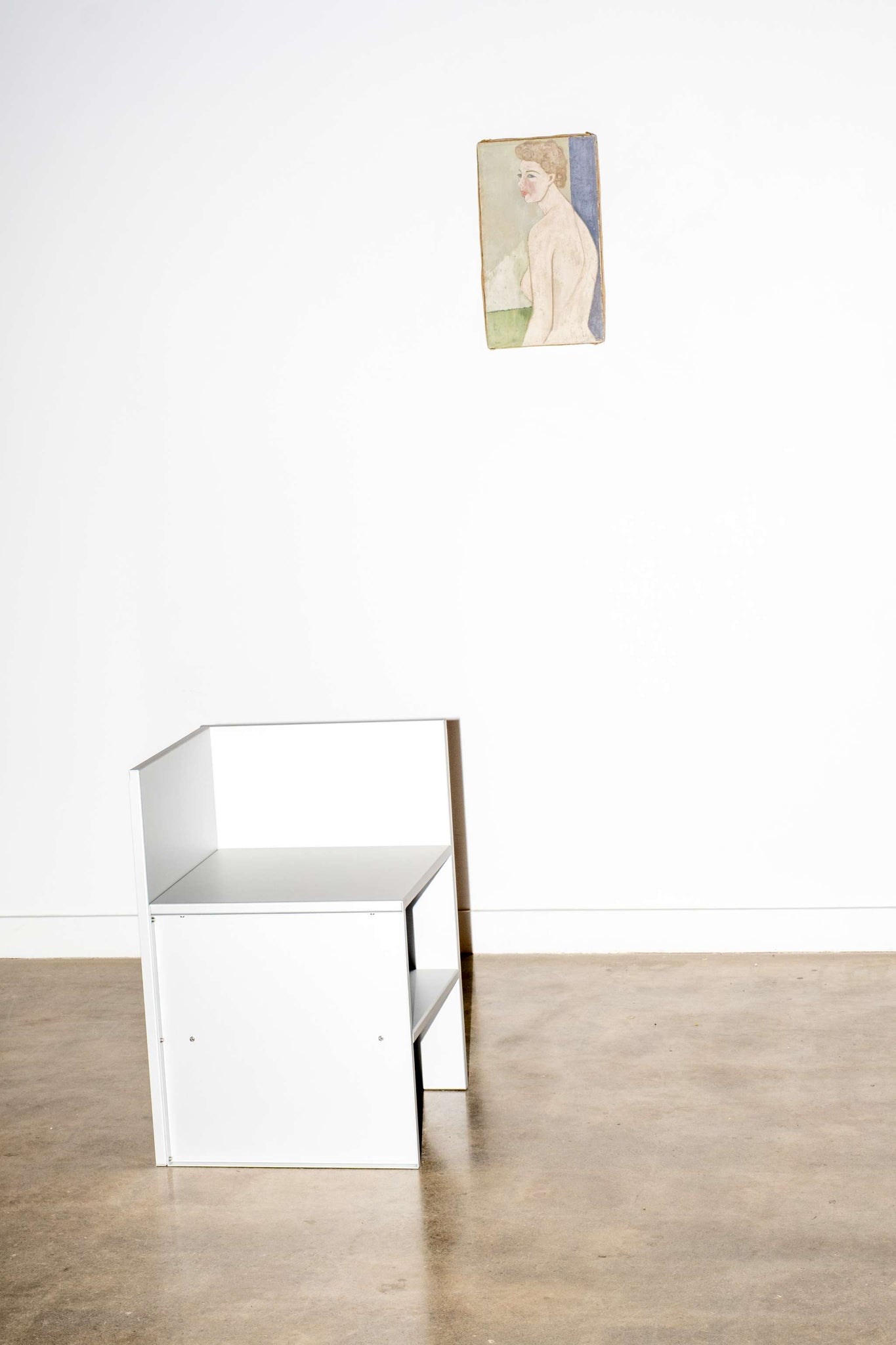 "Back View of Half Nude" (1953)