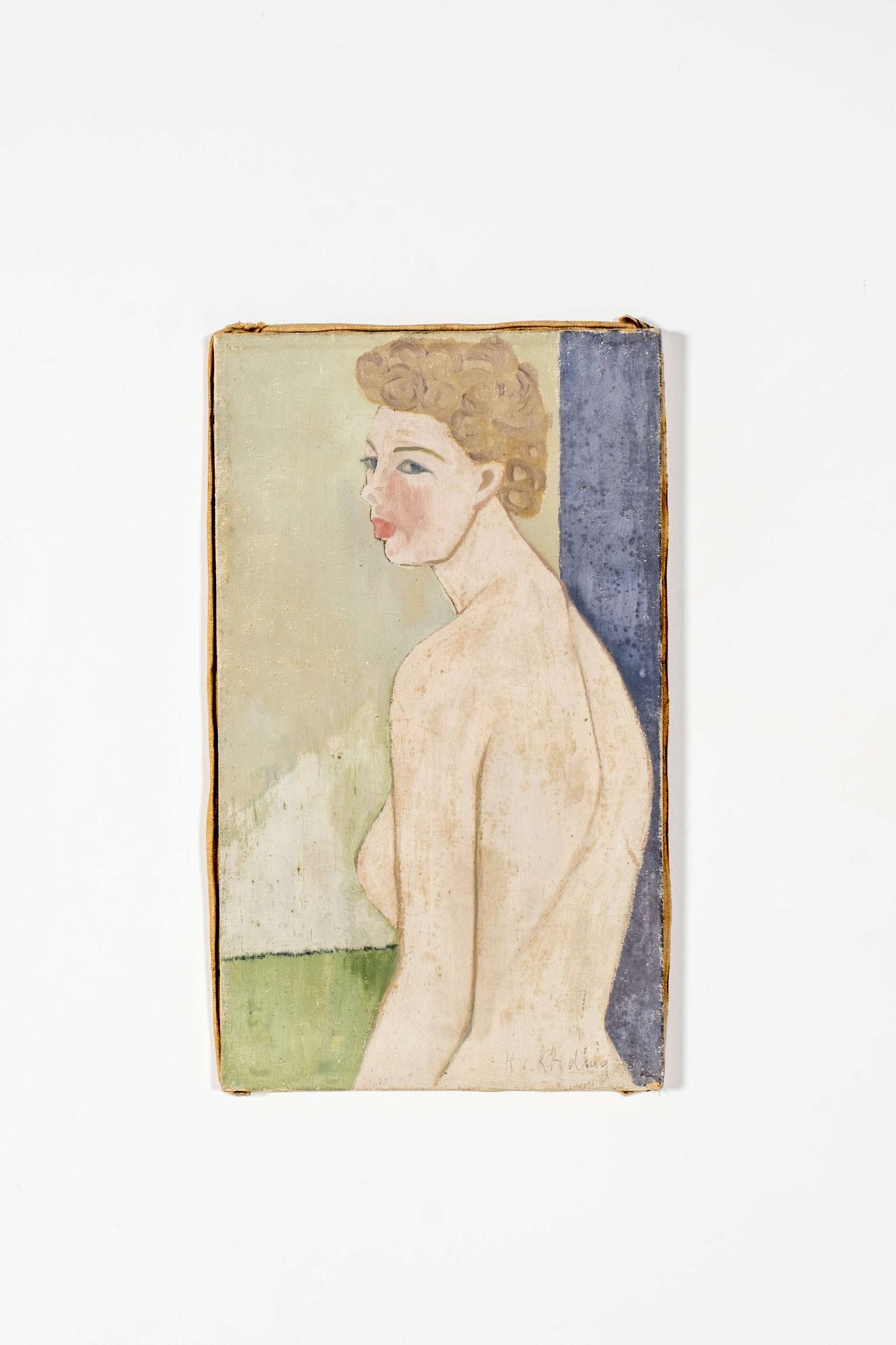 "Back View of Half Nude" (1953)