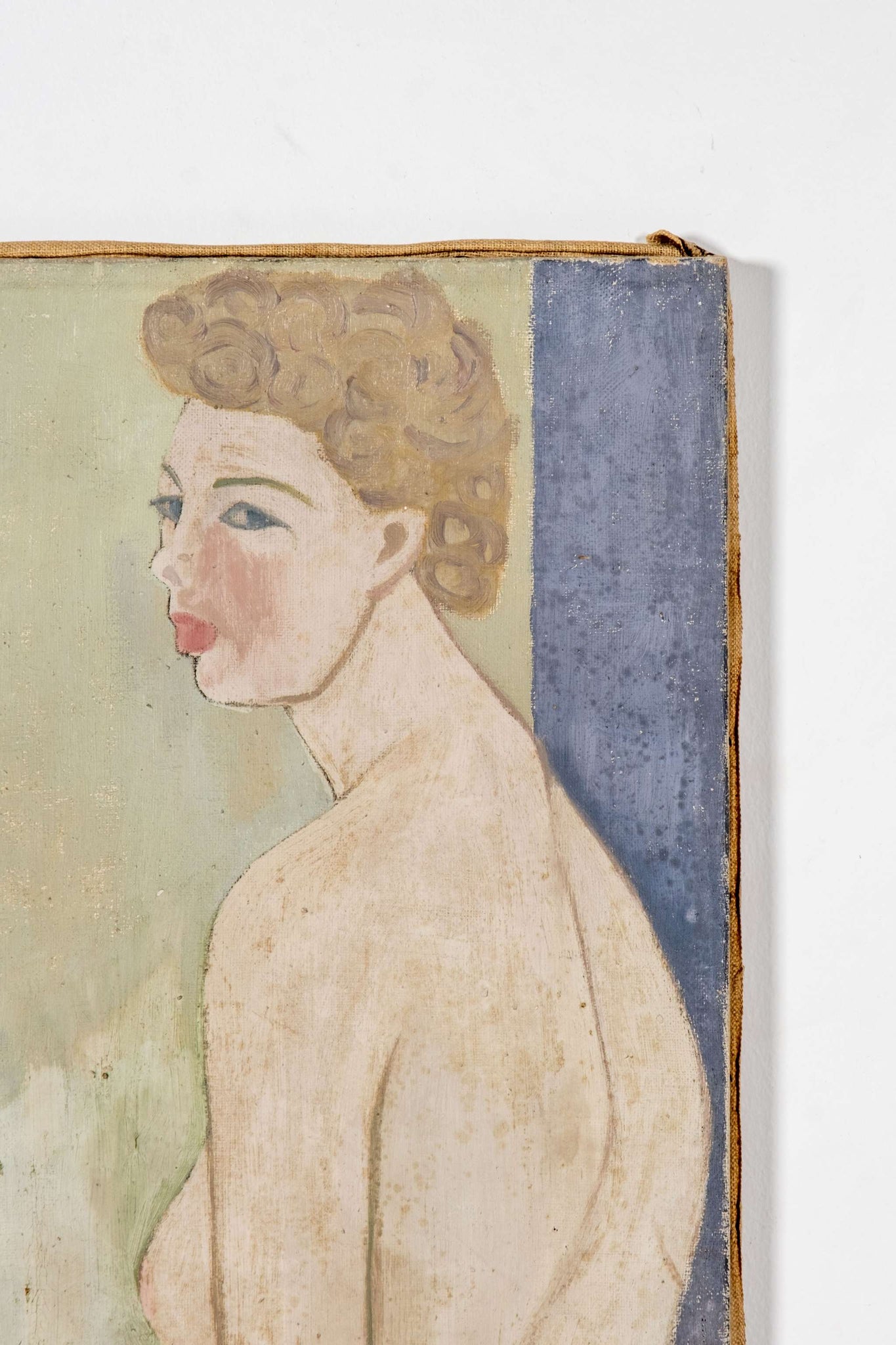 "Back View of Half Nude" (1953)