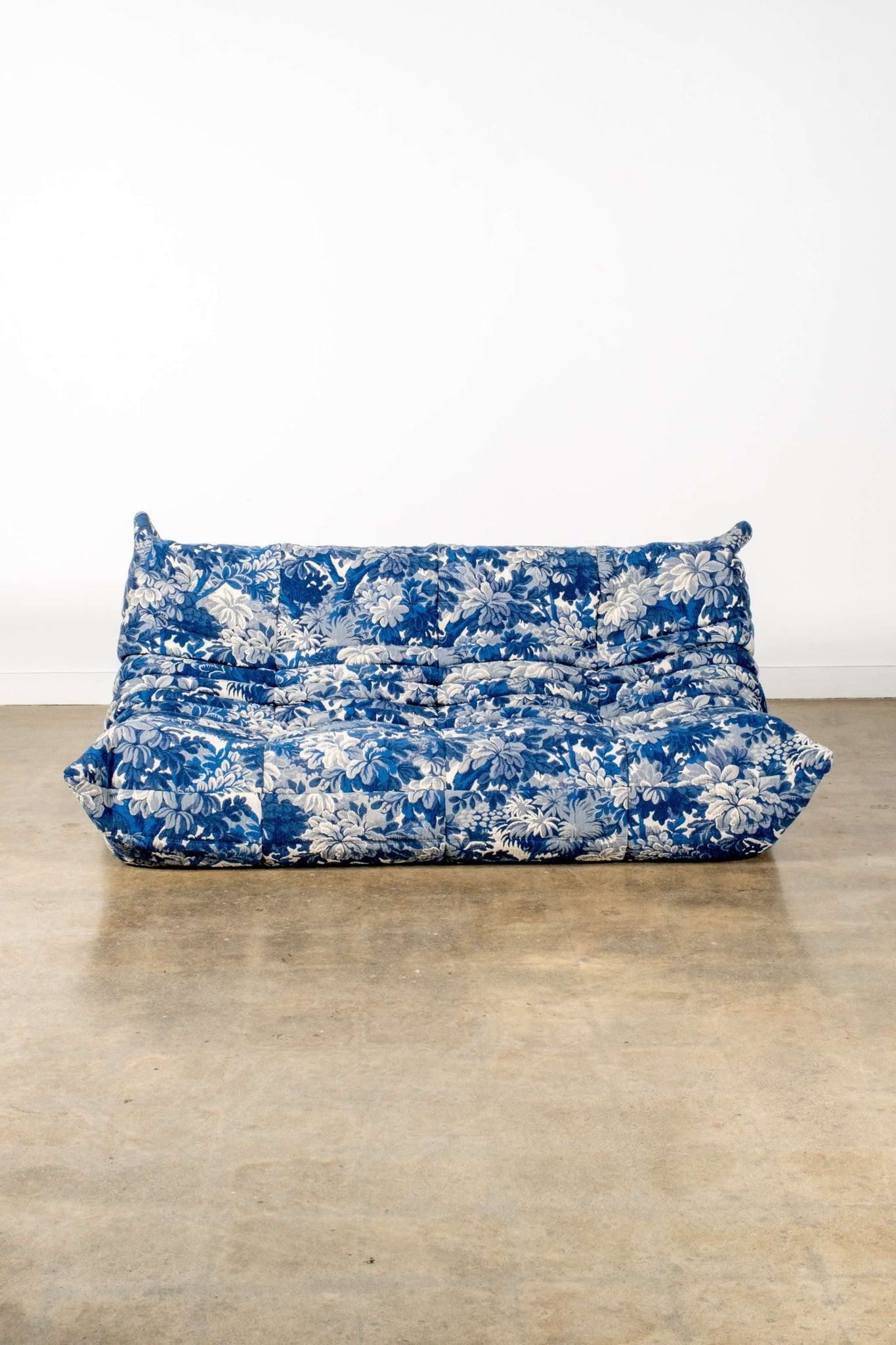 Newly Upholstered 3-Seater Floral TOGO