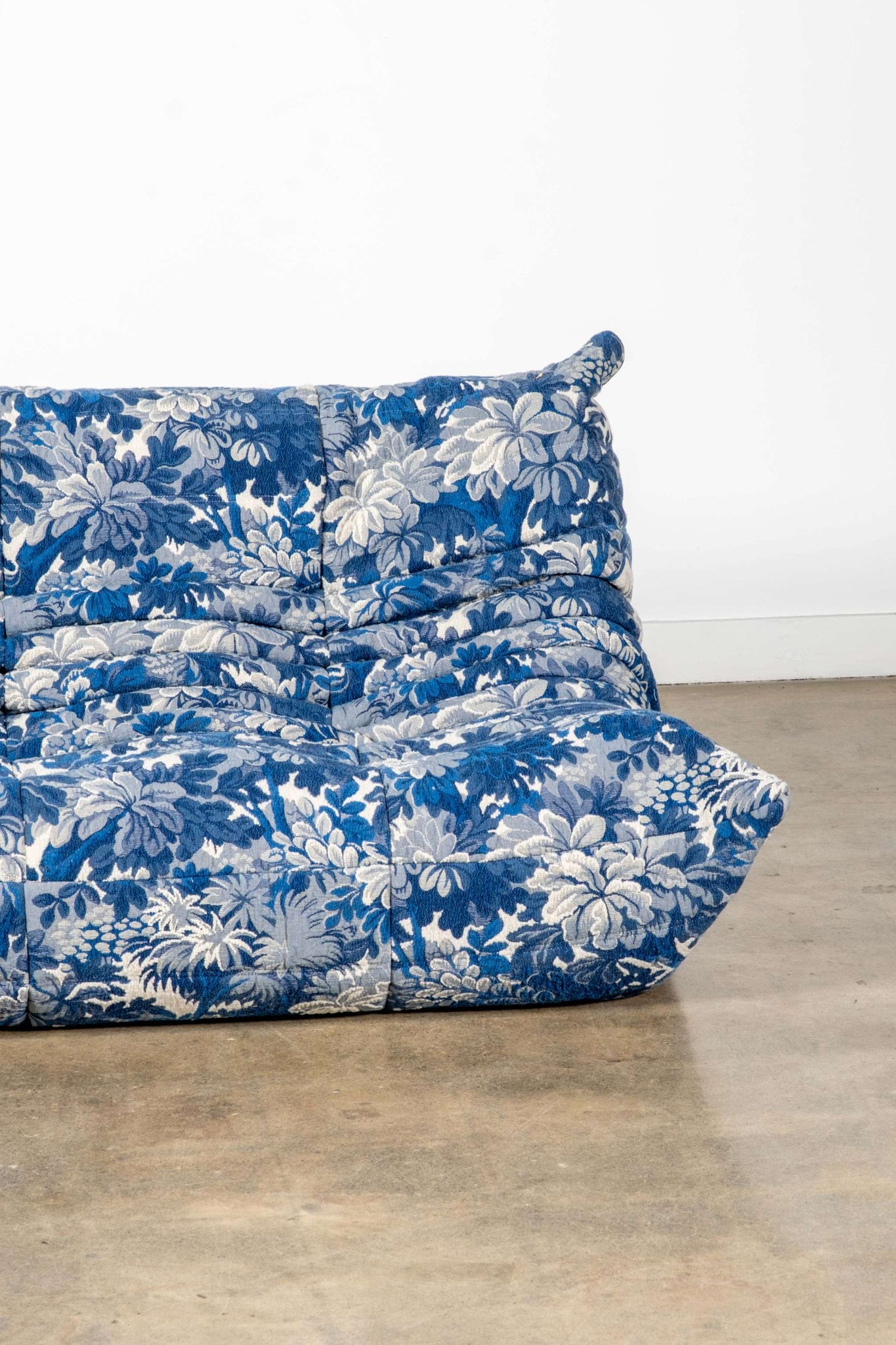 Newly Upholstered 3-Seater Floral TOGO