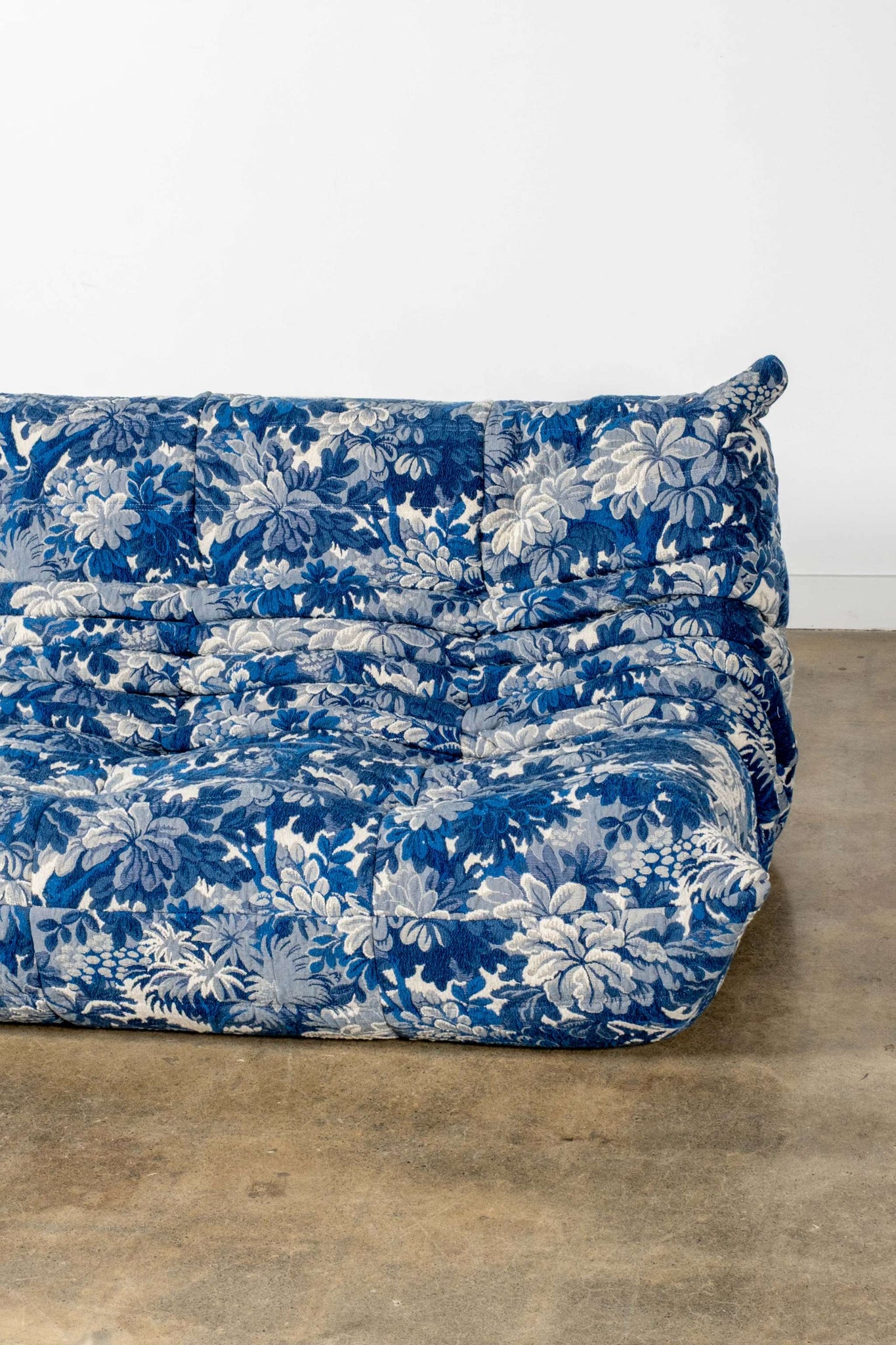 Newly Upholstered 3-Seater Floral TOGO