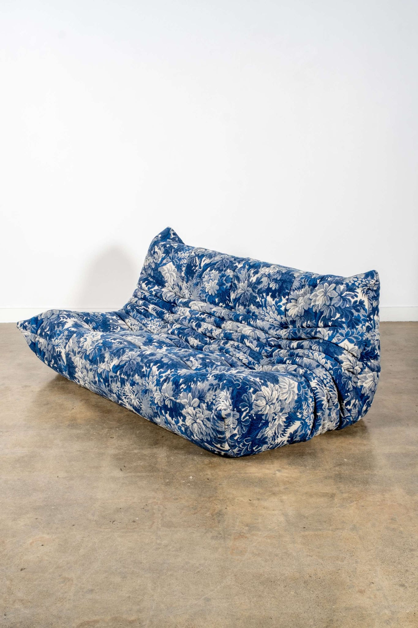 Newly Upholstered 3-Seater Floral TOGO