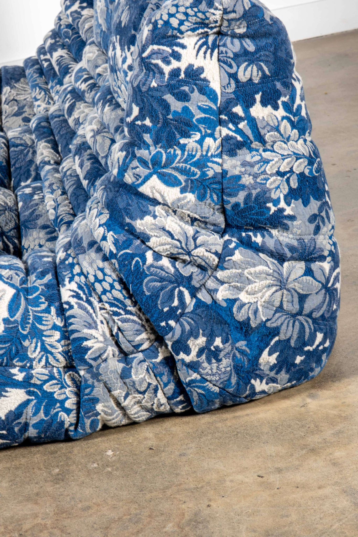 Newly Upholstered 3-Seater Floral TOGO