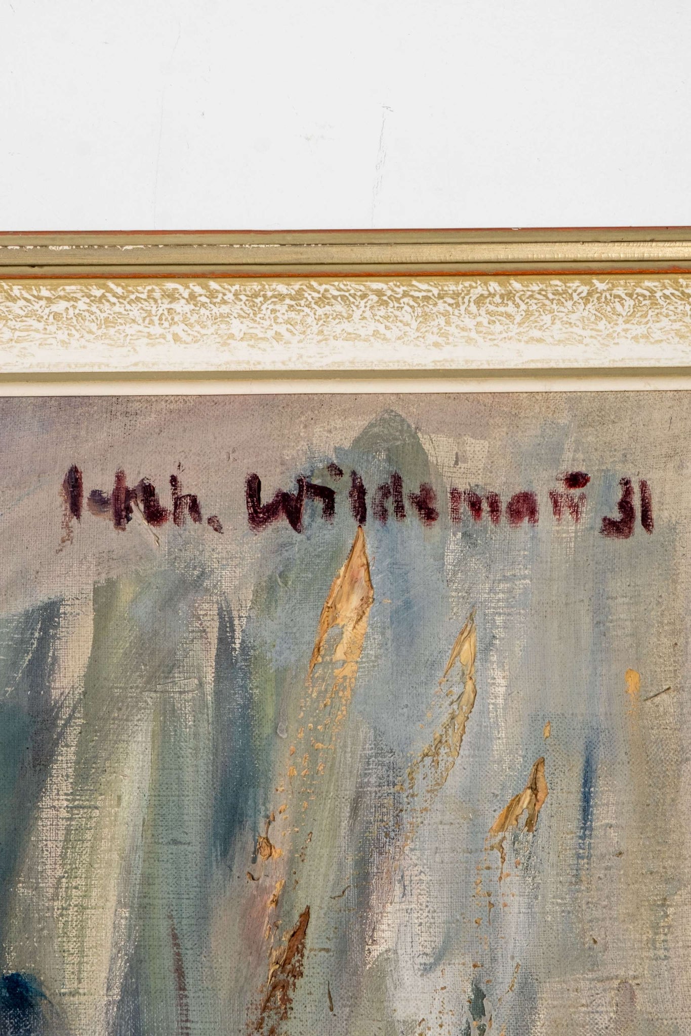 "Portrait of a Man" (1931), Framed