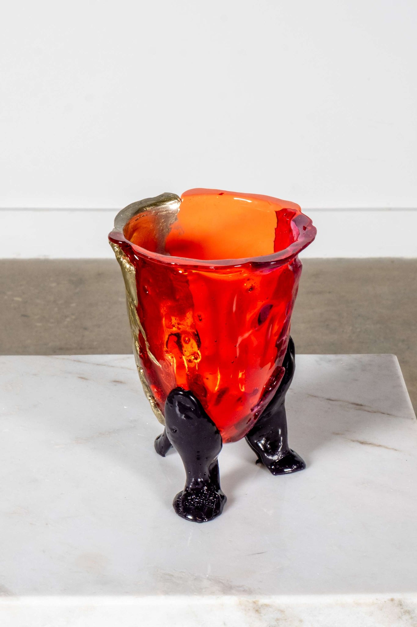 Amazonia Extra Colour Vase (Small), Pink and Gold