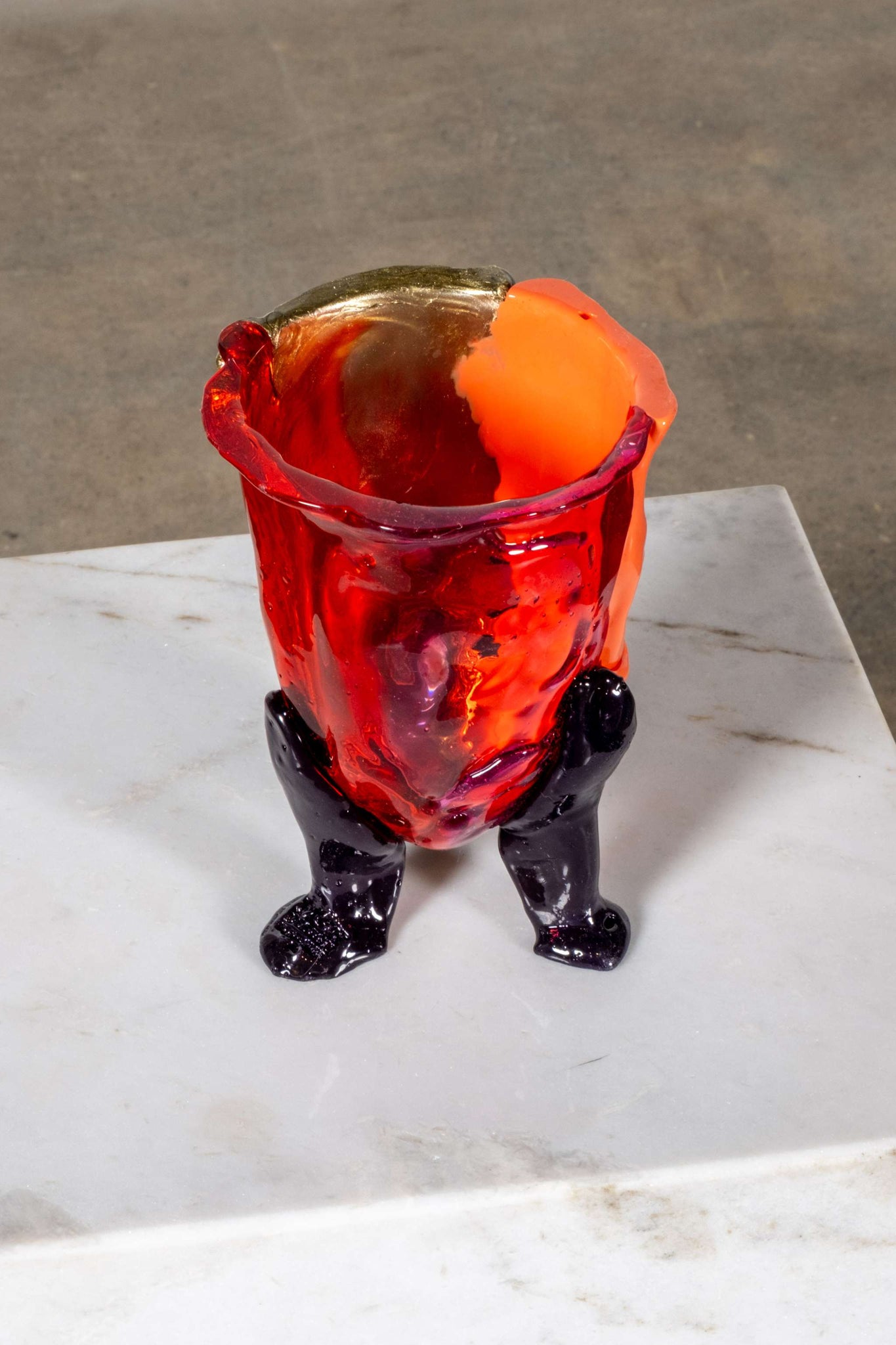 Amazonia Extra Colour Vase (Small), Pink and Gold