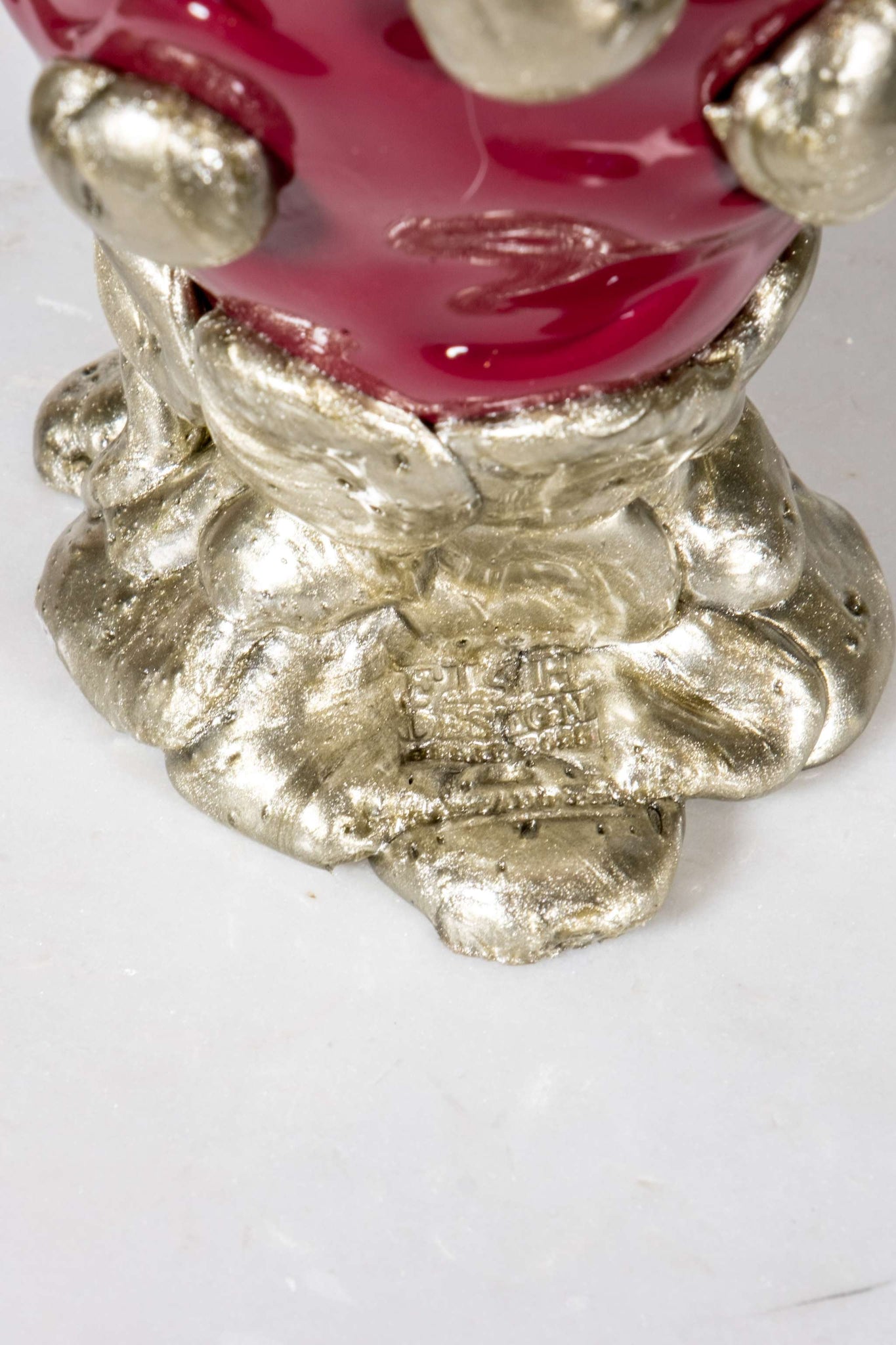 Nugget Extra Colour Vase (Small), Clear Pink, Matte Cherry and Bronze