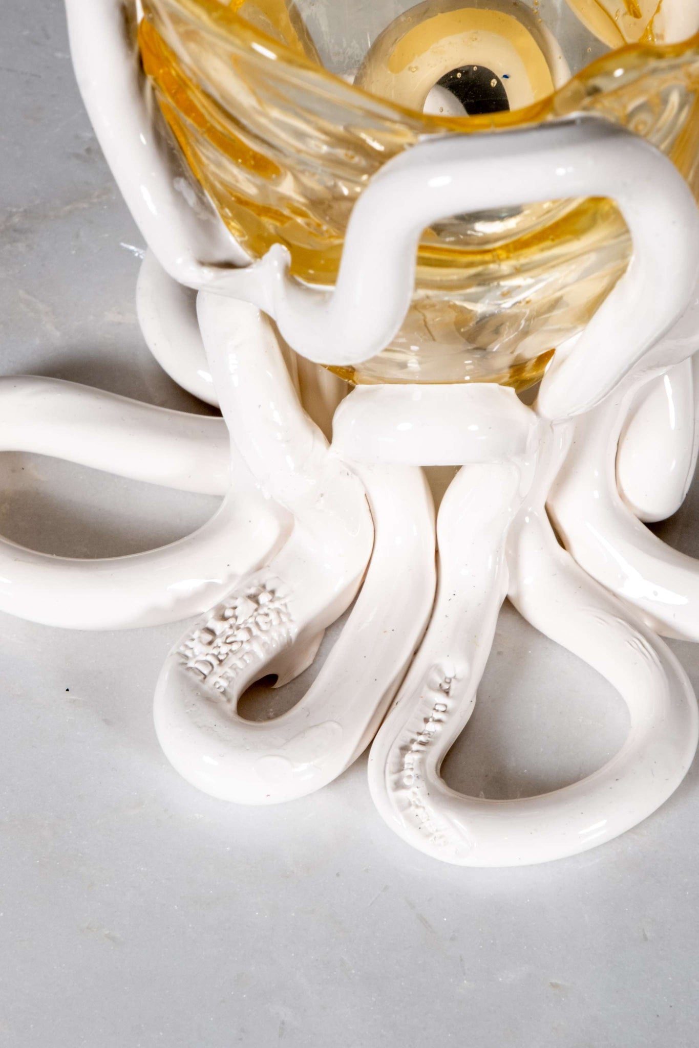 Indian Summer Vase (XS), Clear and Matte White