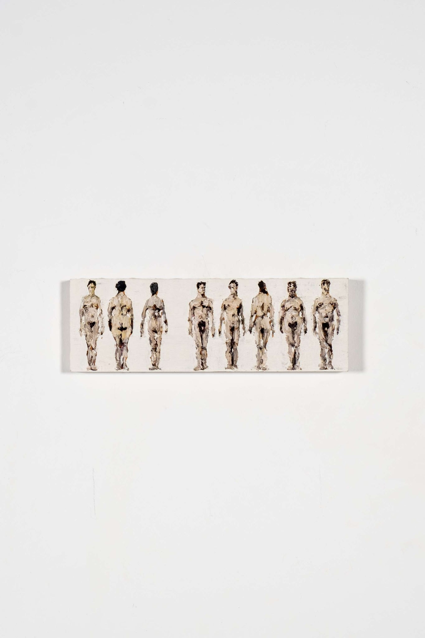 "Figures" (2000), Small Oil Painting