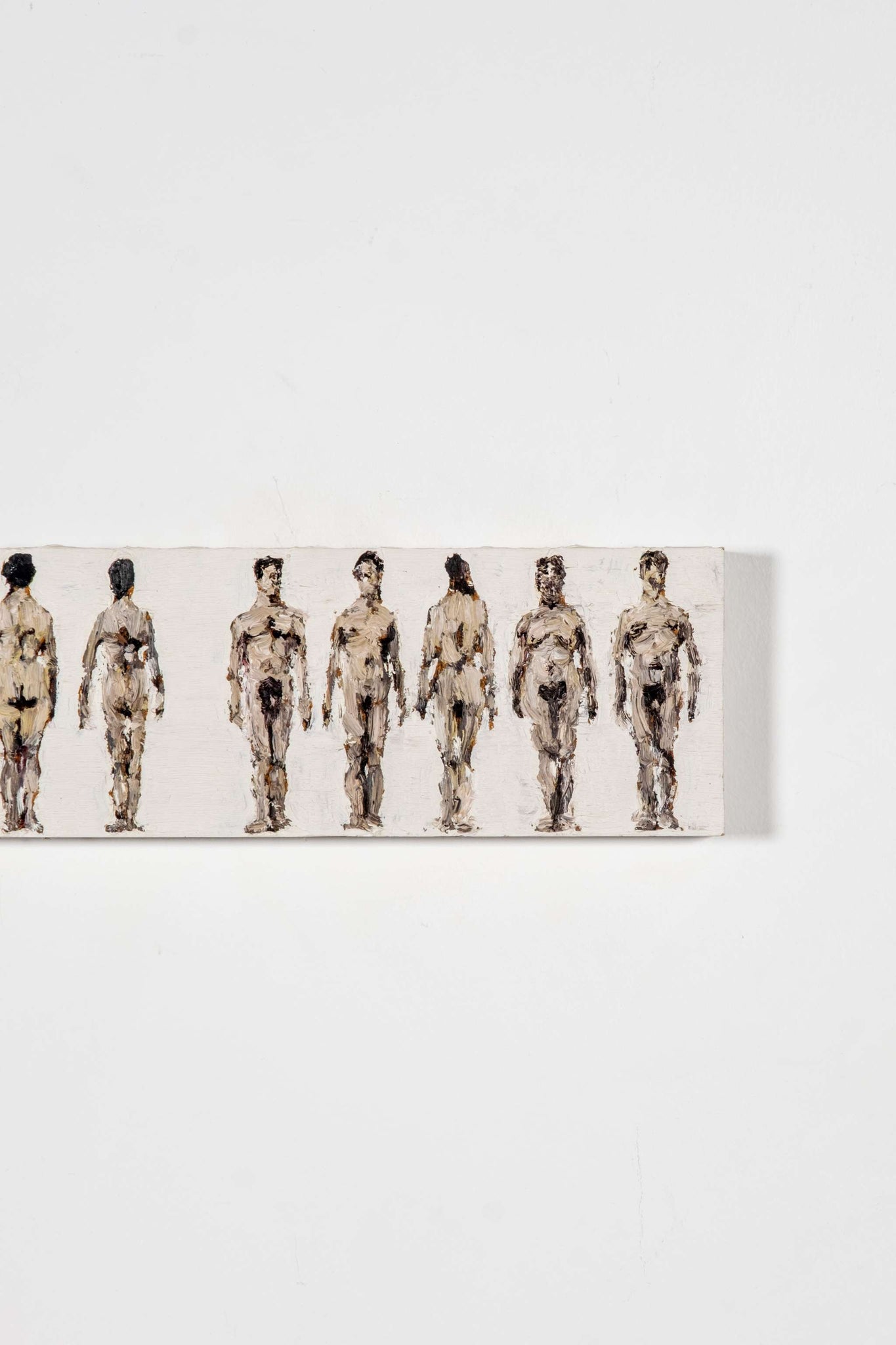 "Figures" (2000), Small Oil Painting