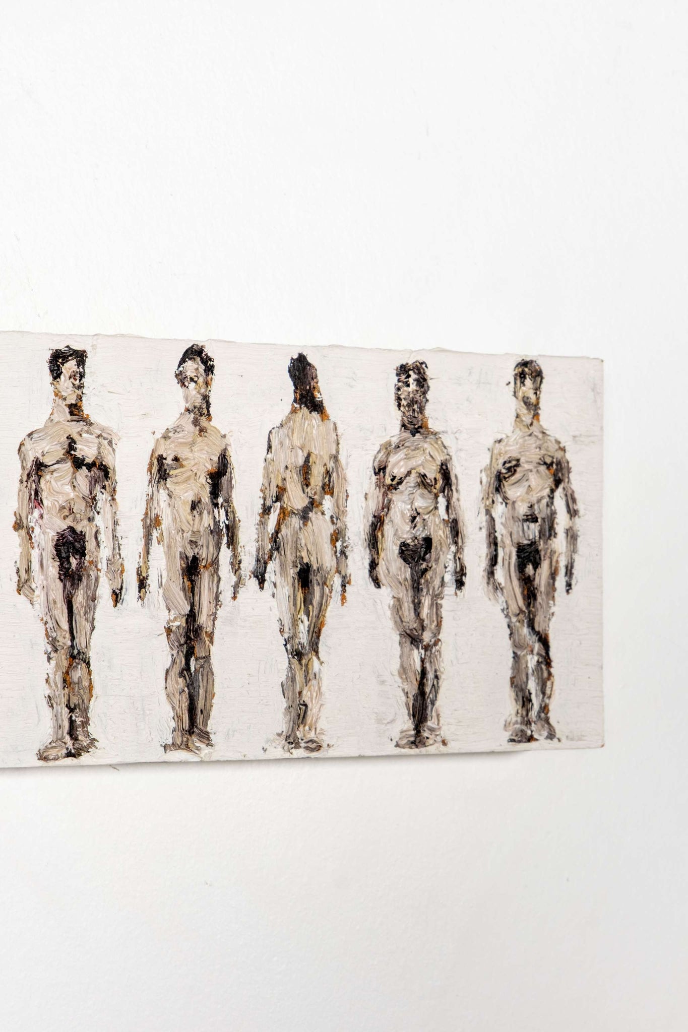 "Figures" (2000), Small Oil Painting