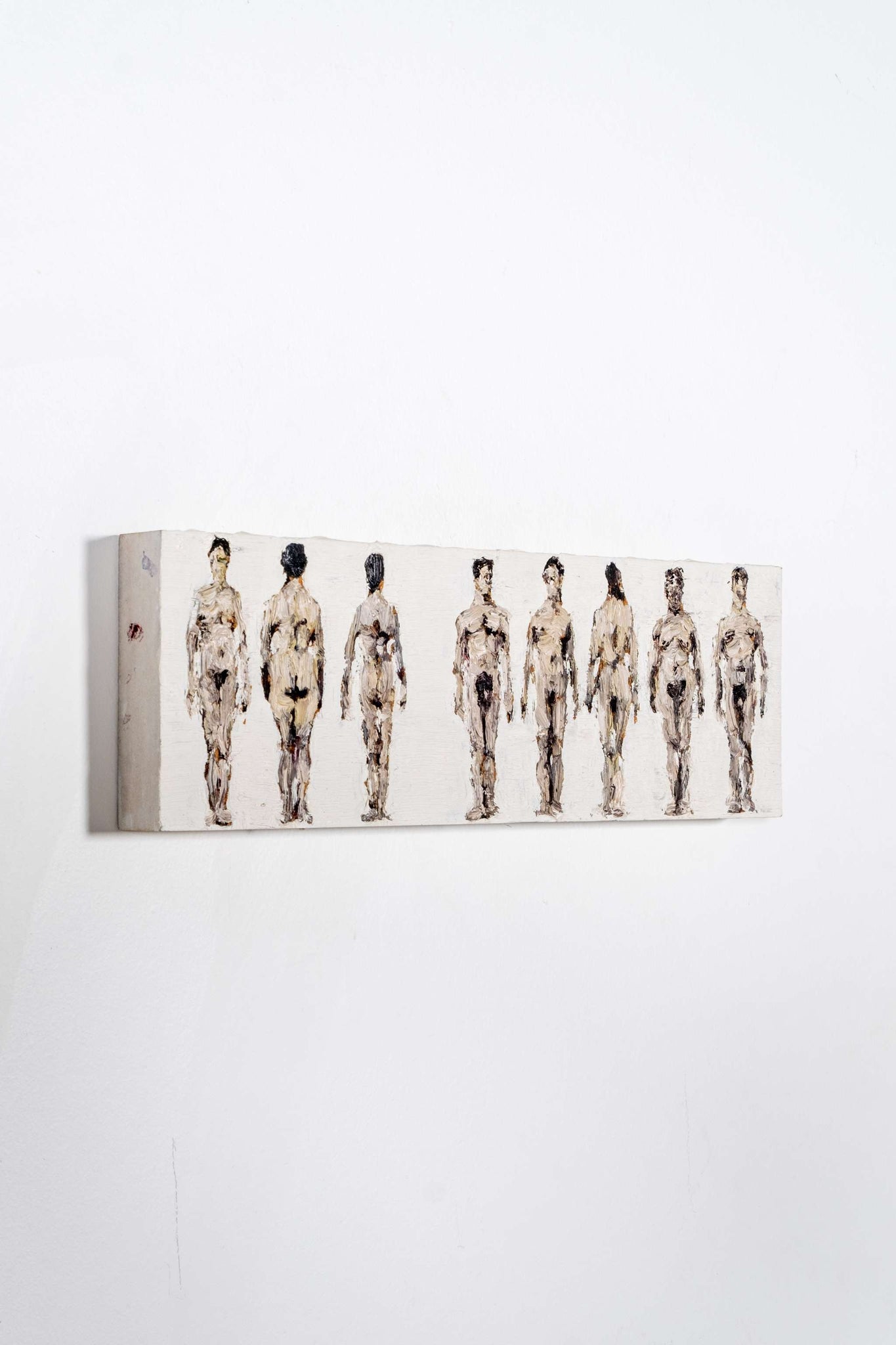 "Figures" (2000), Small Oil Painting