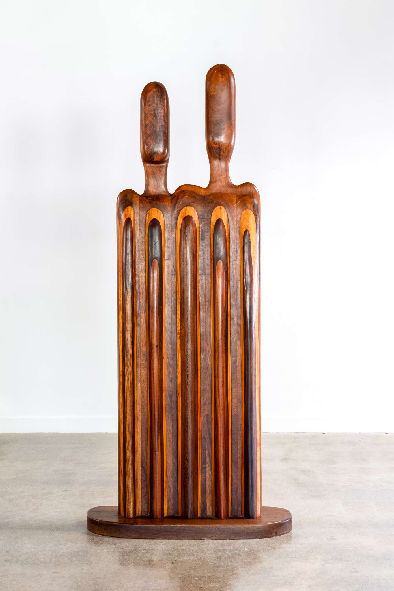 Pair of Carved Figures