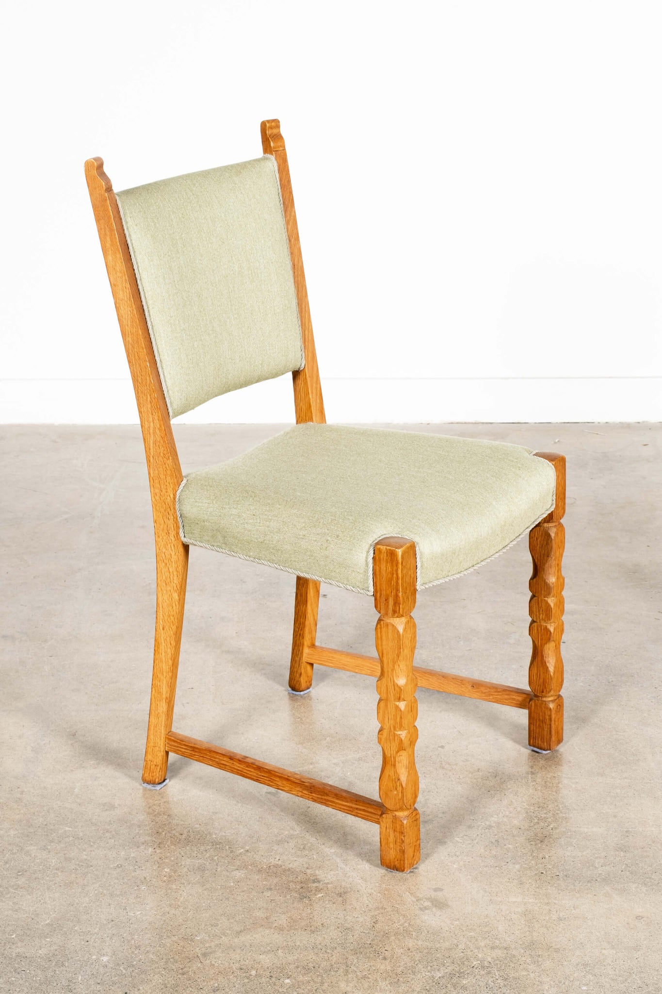 Bonne Choice - Danish Oak chair set 2 x6