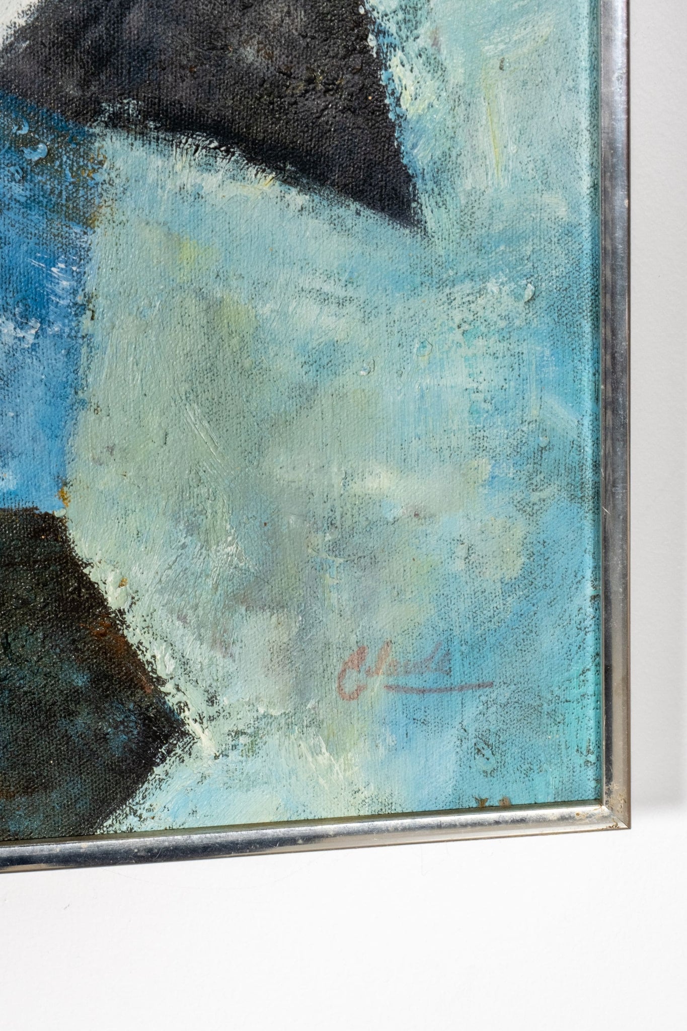 Vintage Abstract Cubism Painting | Bonne Choice