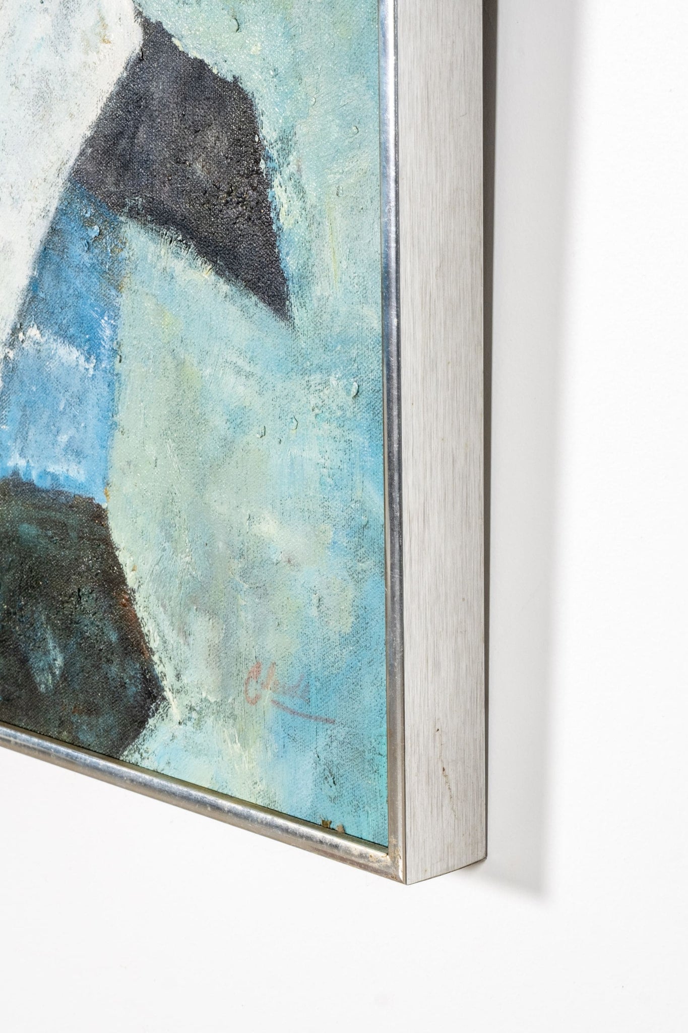 Vintage Abstract Cubism Painting | Bonne Choice