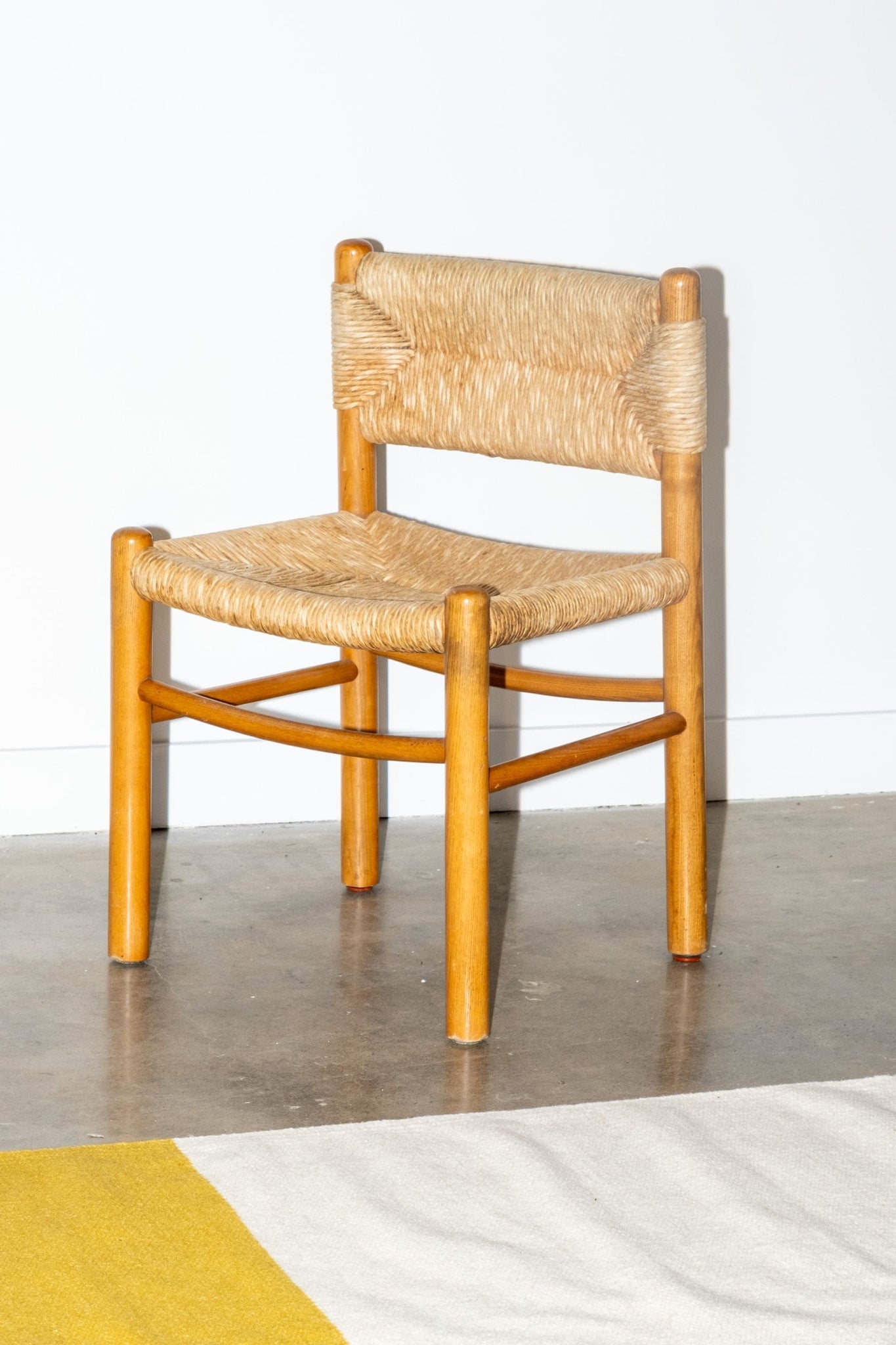 Set of 4 Dordogne Dining Chairs by Charlotte Perriand | Bonne Choice