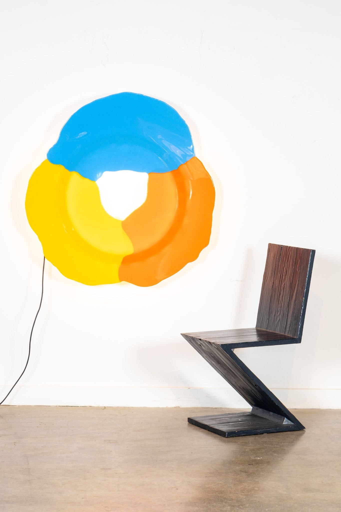 Meritalia "Edizioni del Pesce" Cloud Lamp  / Blue, Yellow and Orange | Bonne Choice