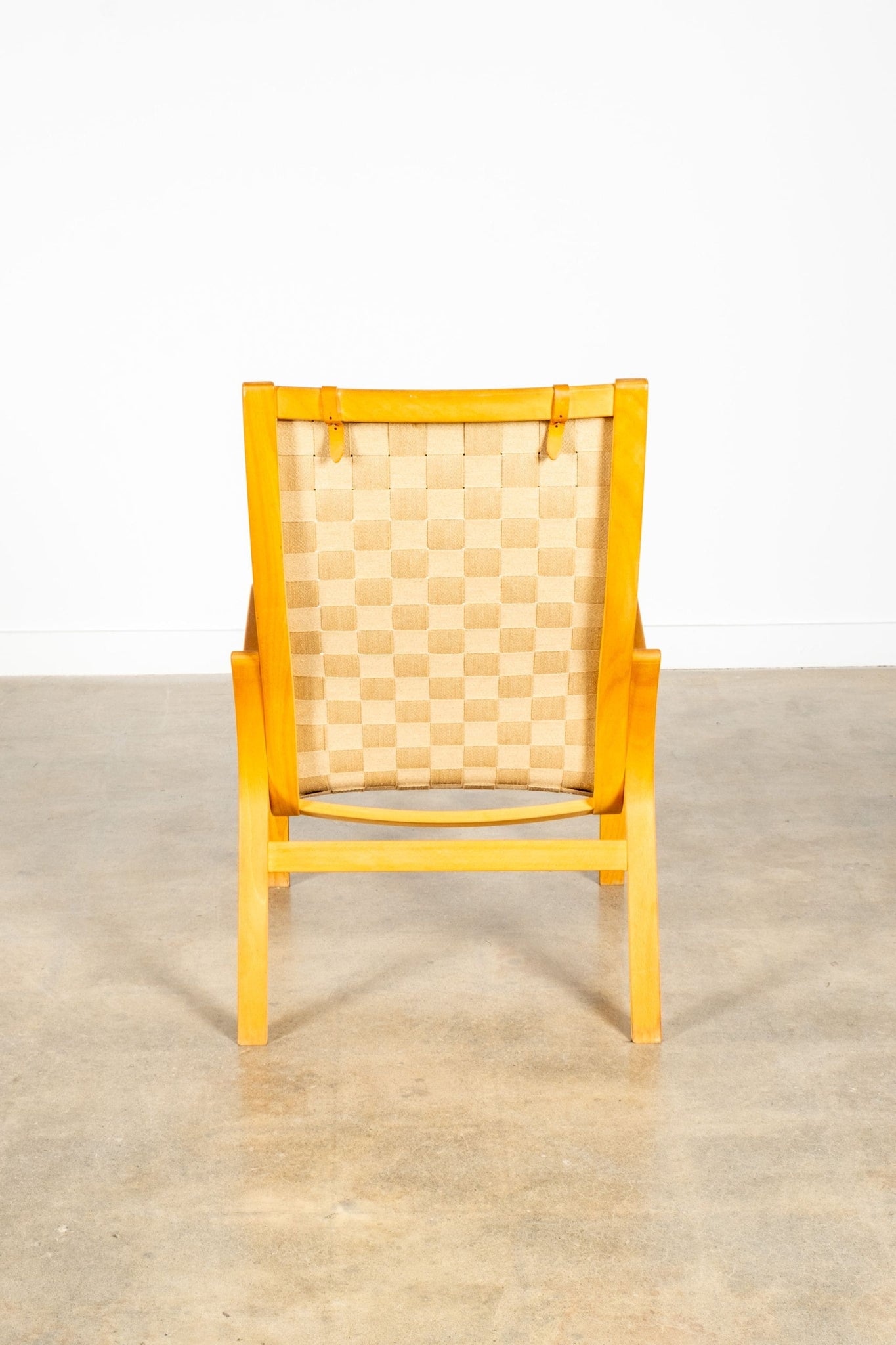 Vintage Eva Woven Bentwood Armchair by Bruno Mathssen | Bonne Choice