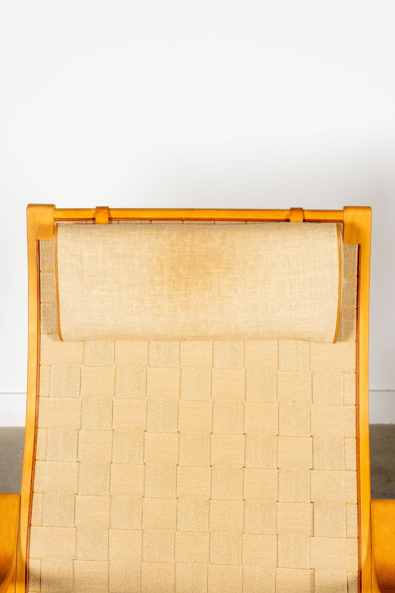 Vintage Eva Woven Bentwood Armchair by Bruno Mathssen | Bonne Choice