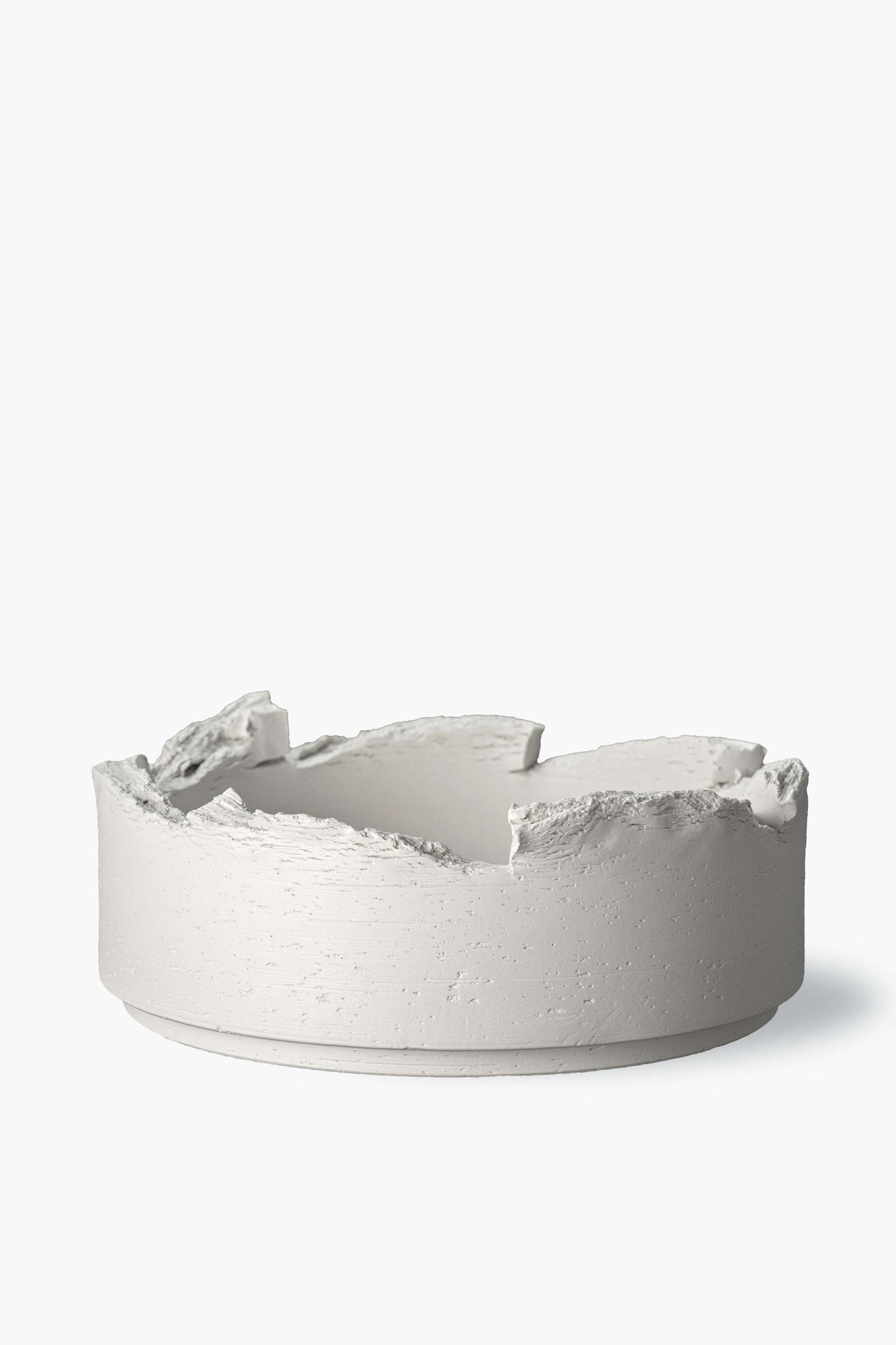 Hand Torn Clay Bowl