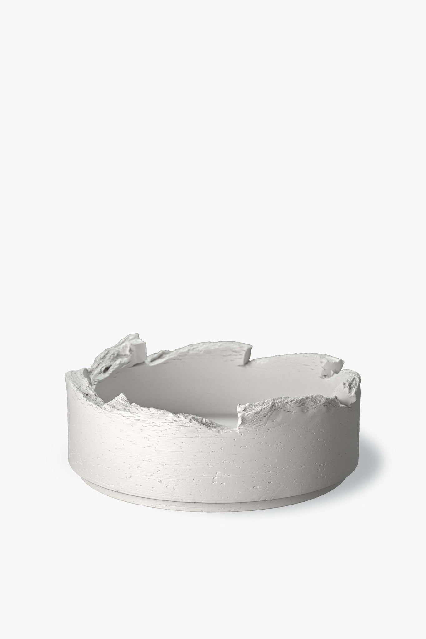 Hand Torn Clay Bowl