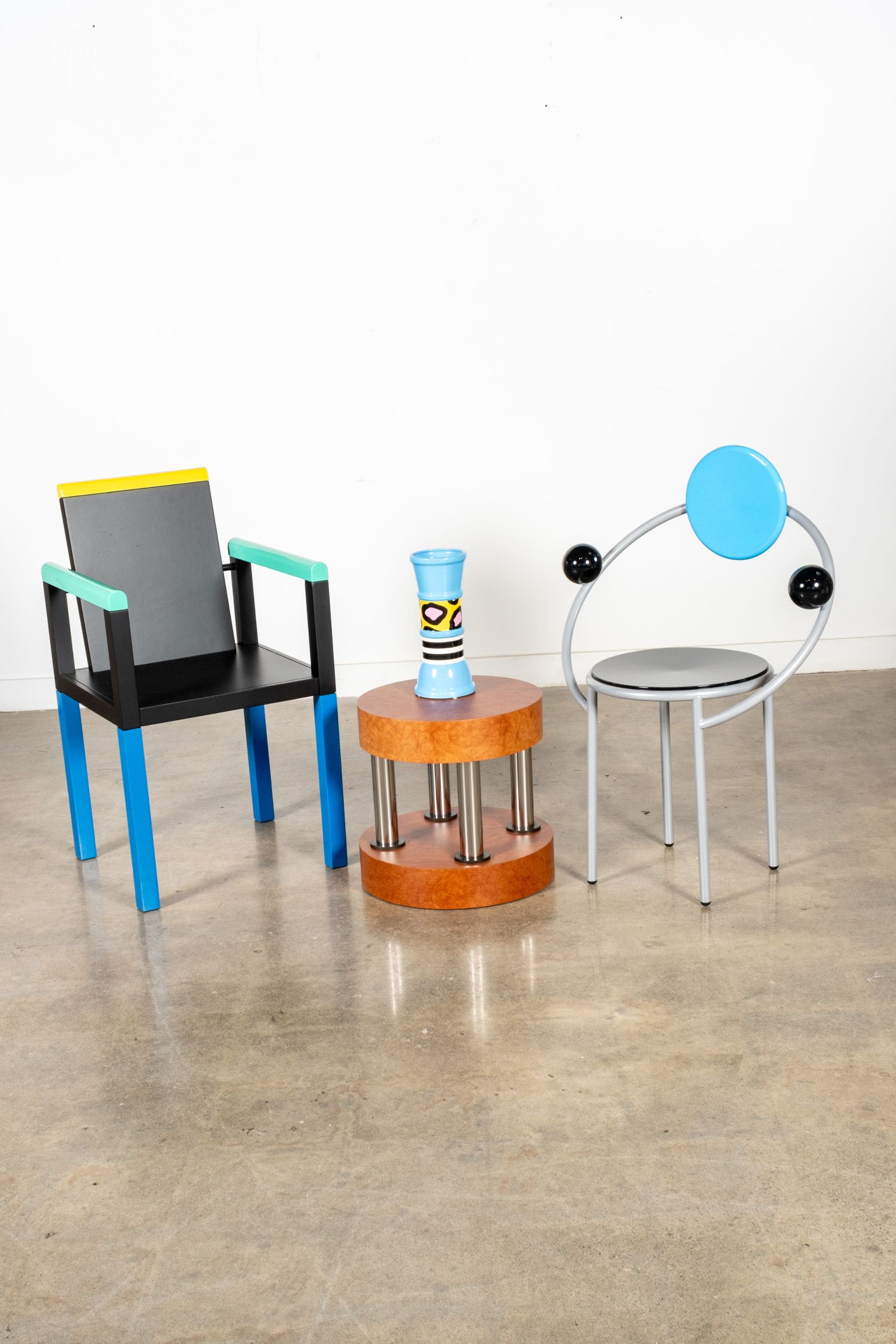 MEMPHIS MILANO 'FIRST'chair 箱入新品 証明書付 Memphis Milano 'First Chair' by Michele De Lucchi – Jane