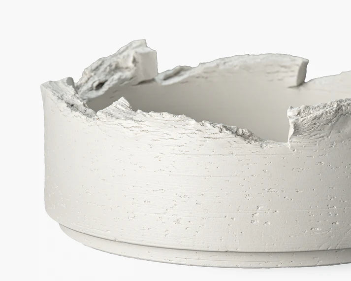 Hand Torn Clay Bowl