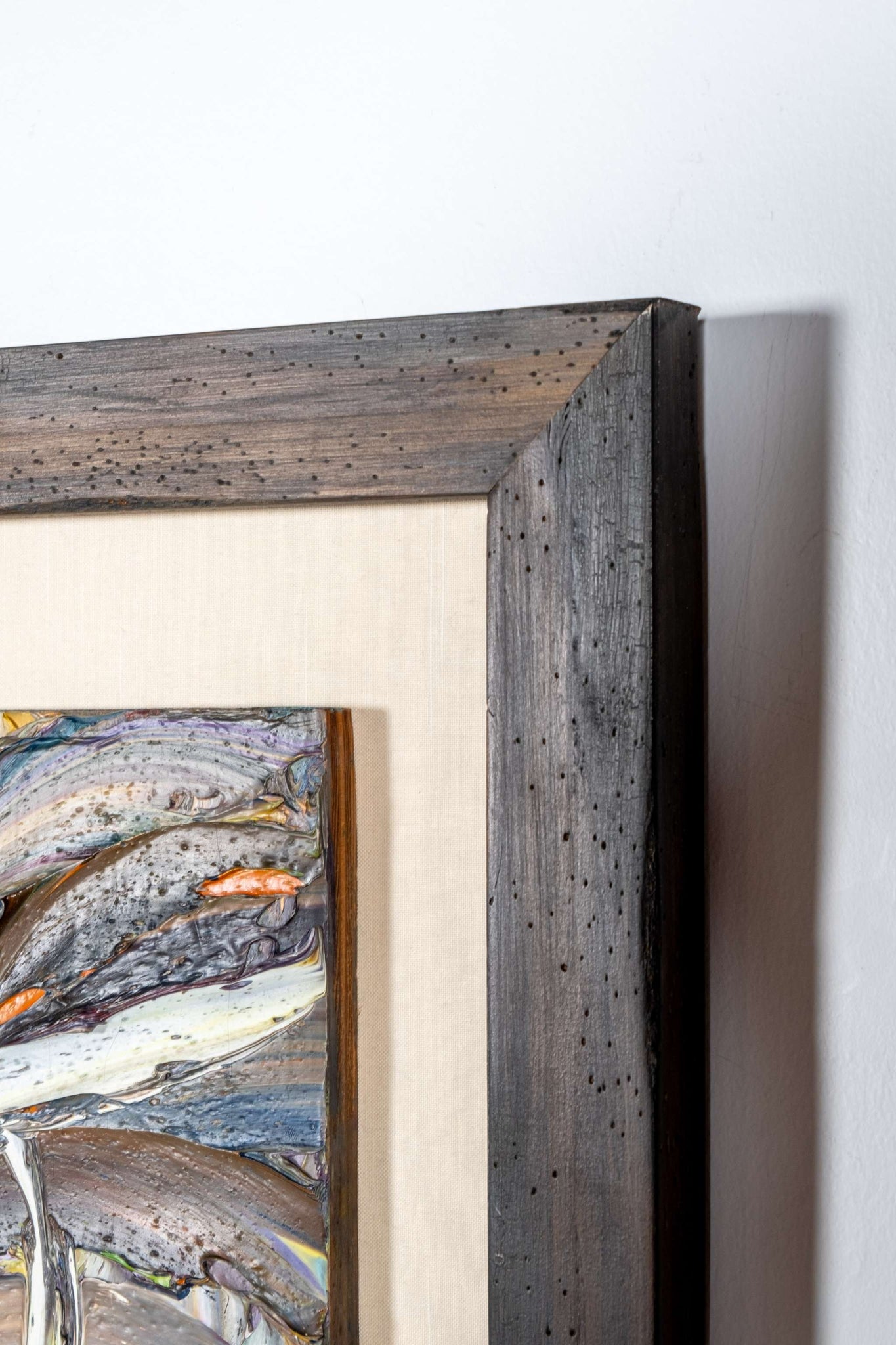 Framed Abstract Textured Painting | Bonne Choice