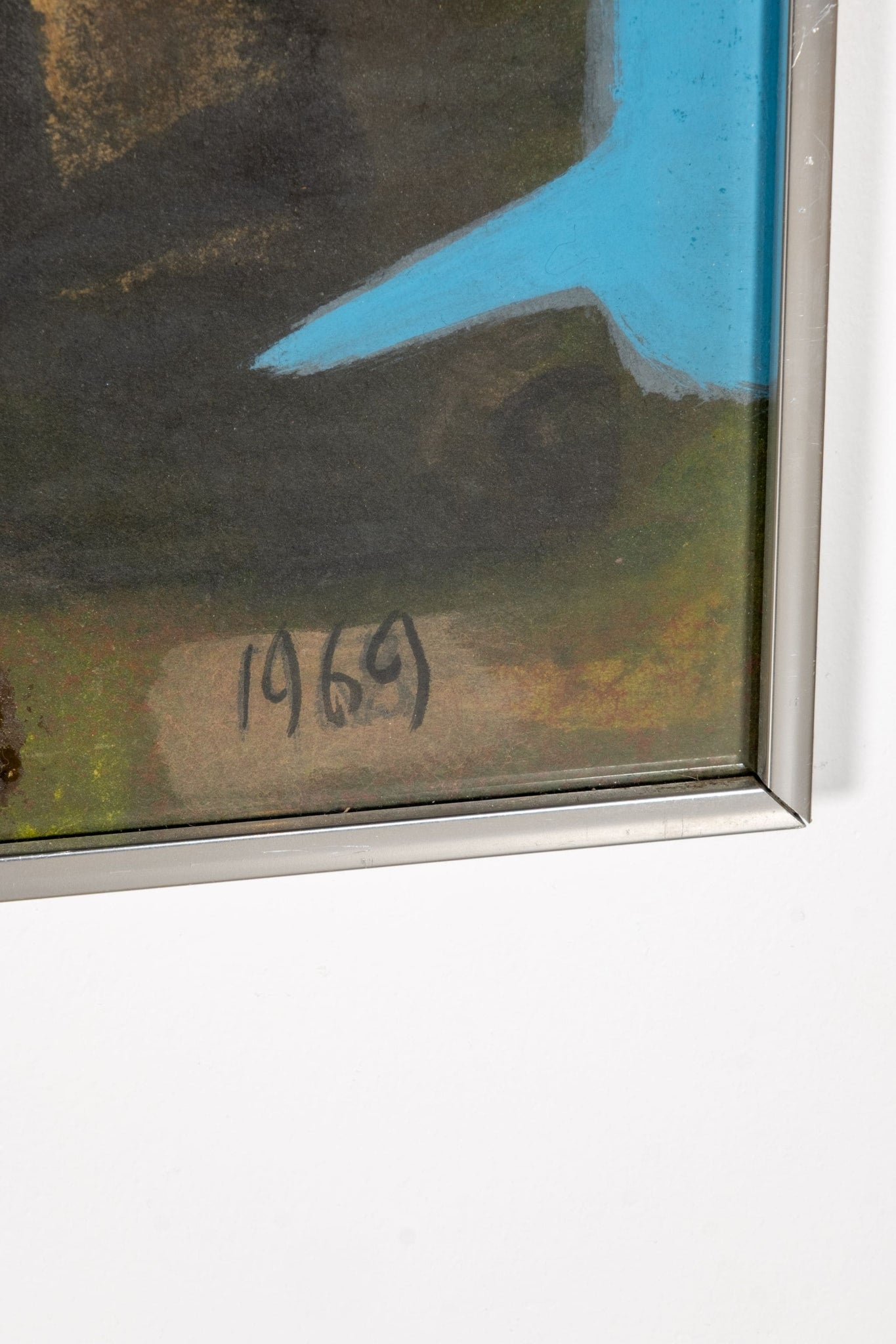 Vintage Framed Collage Absract Print | Bonne Choice