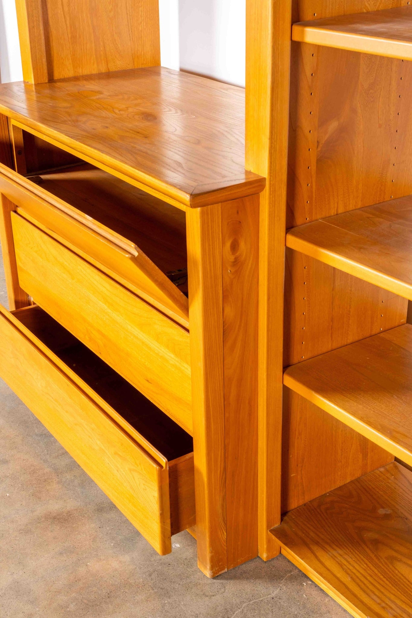 French Elm Shelving Unit | Bonne Choice