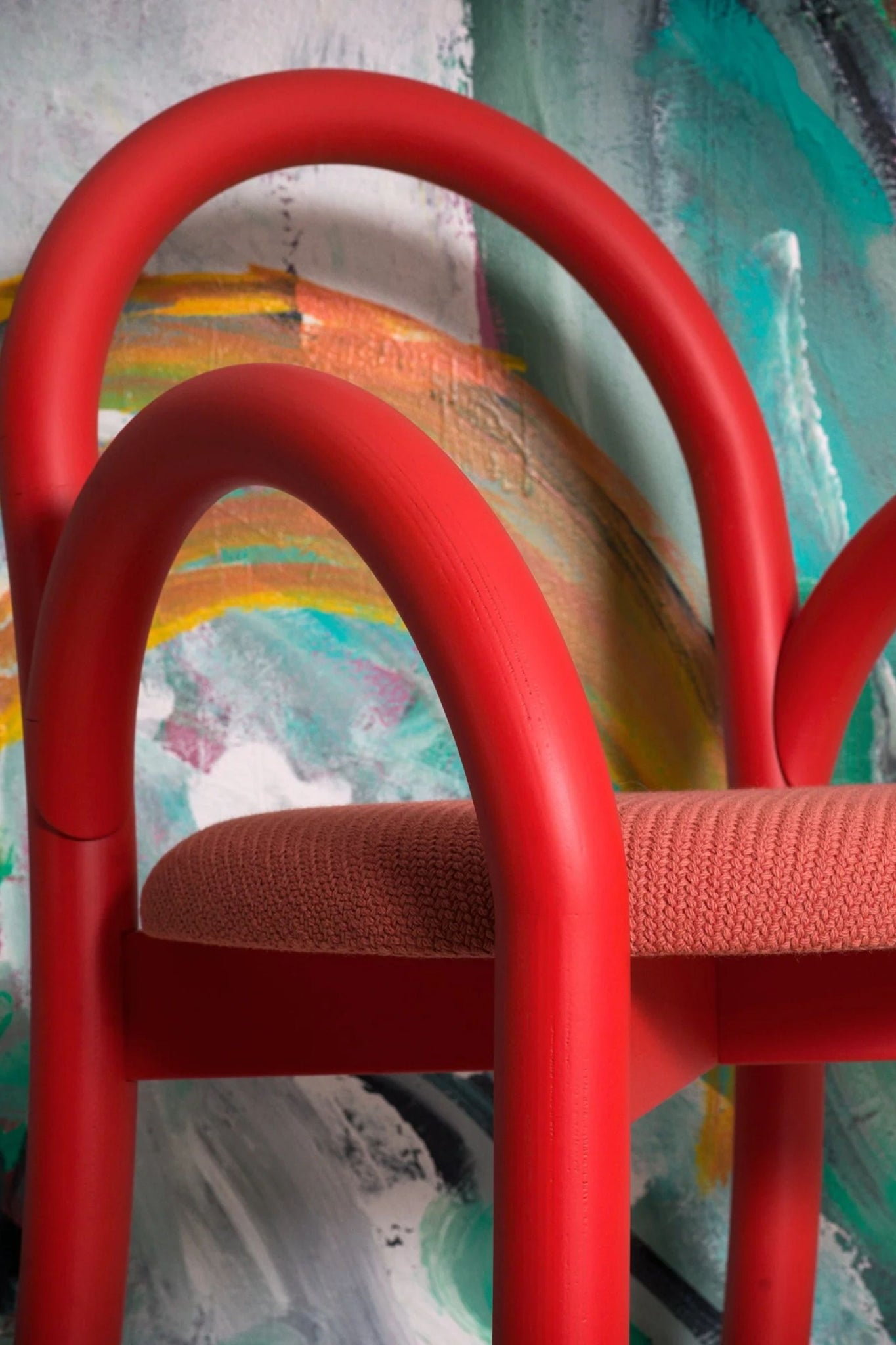 Bonne Choice - Made by Choice GOMA Armchair, Upholstered by Thomas Sandell - Red