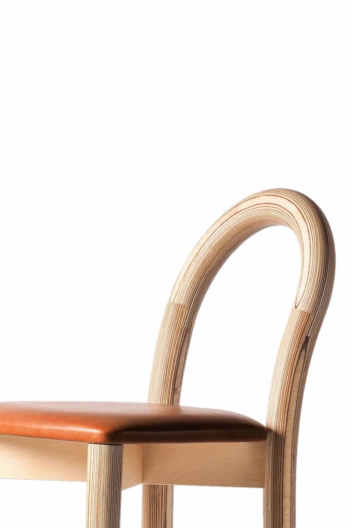 Bonne Choice - Made by Choice GOMA Bar Chair, Leather by Thomas Sandell