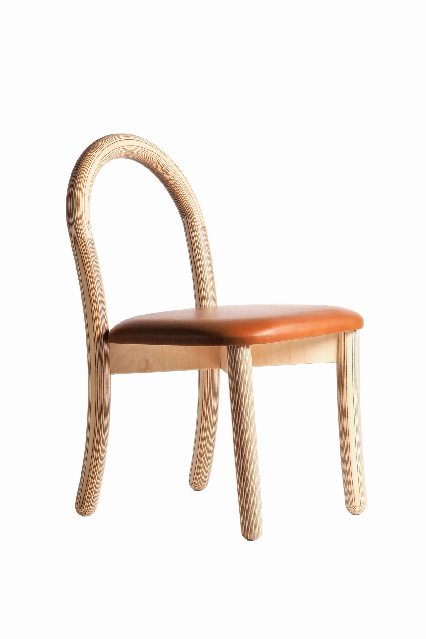 Bonne Choice - Made by Choice GOMA Dining Chair, Leather by Thomas Sandell