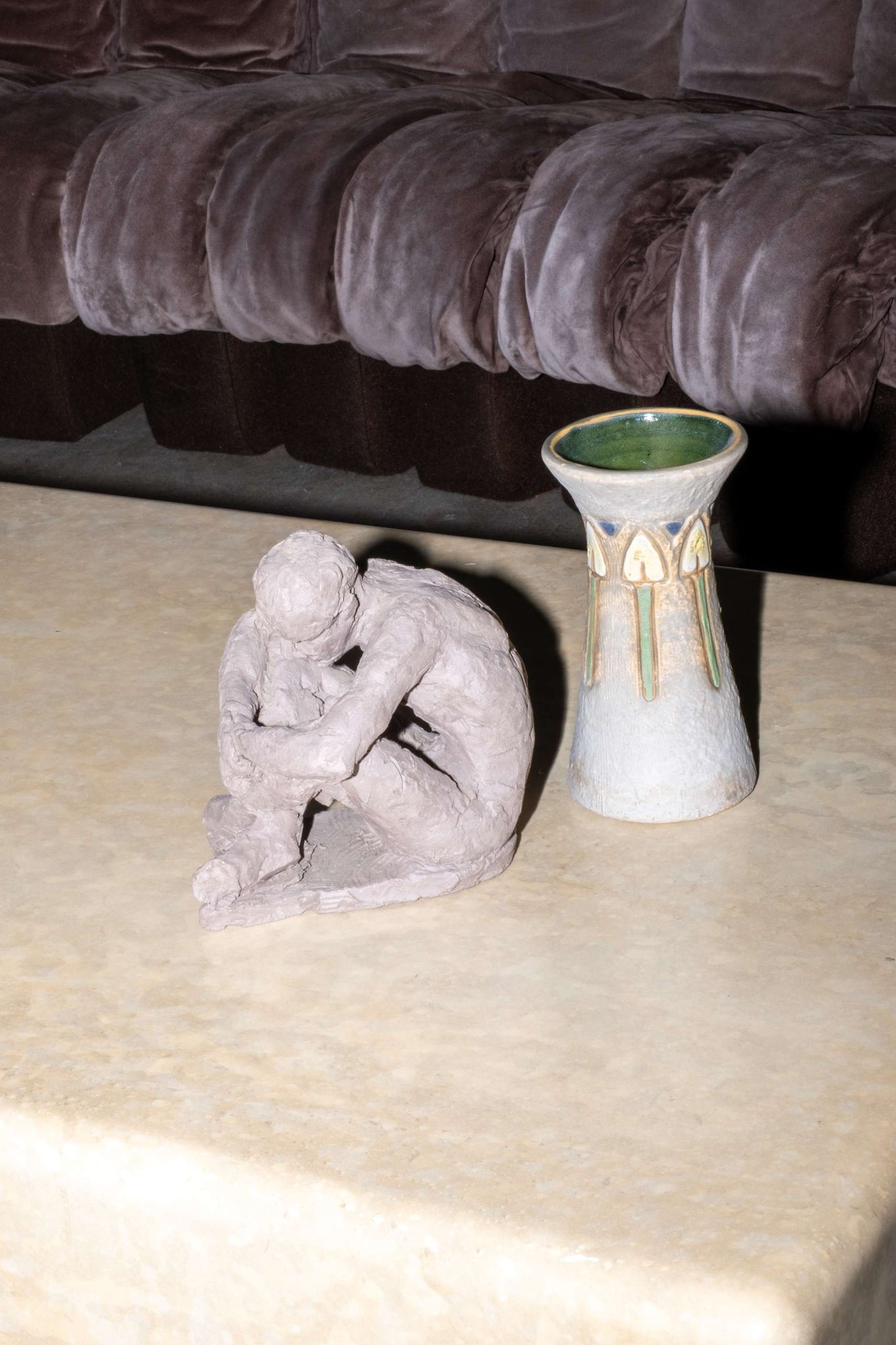 Mostique Gray 1916 Arts & Crafts Pottery Vase