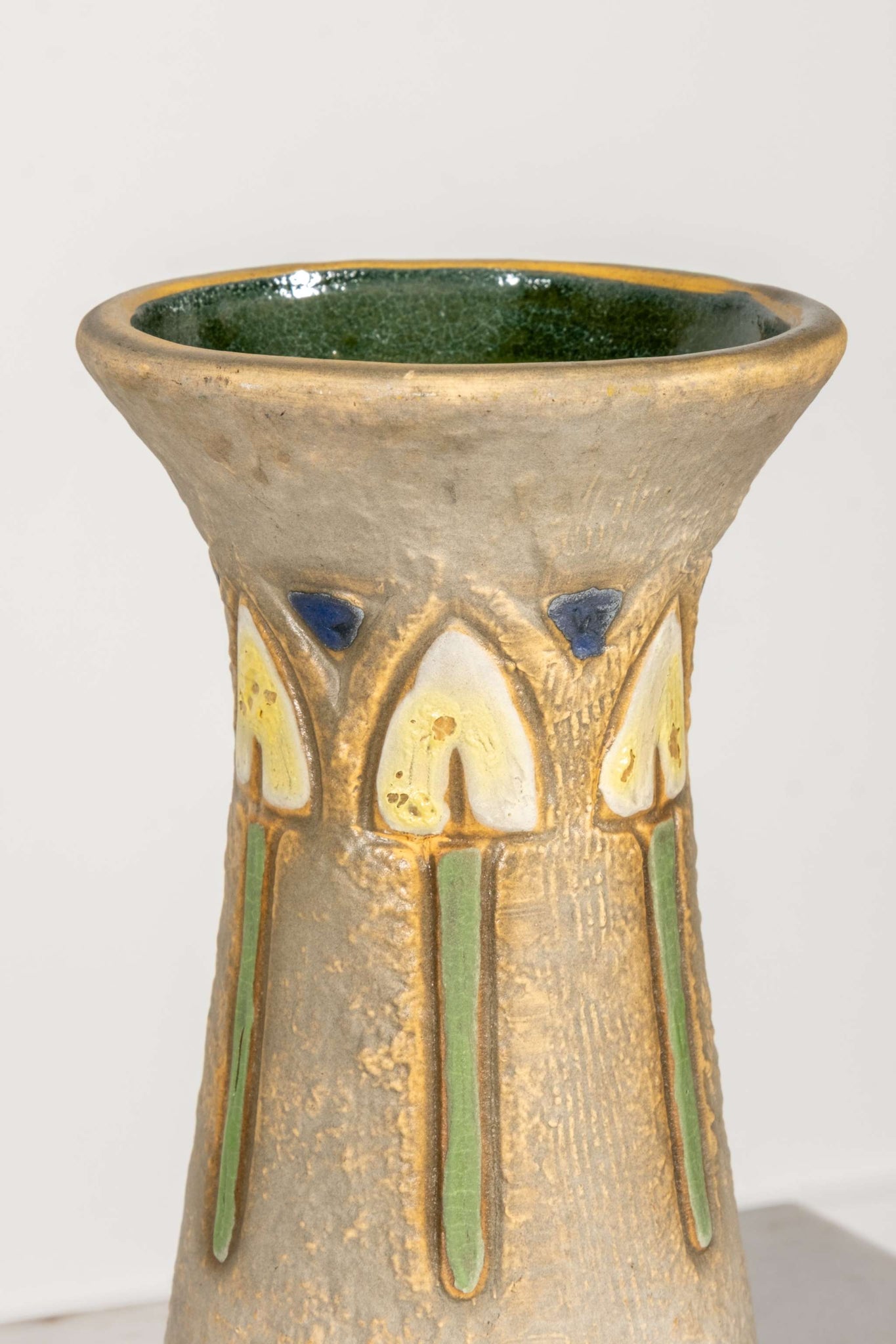 Mostique Gray 1916 Arts & Crafts Pottery Vase