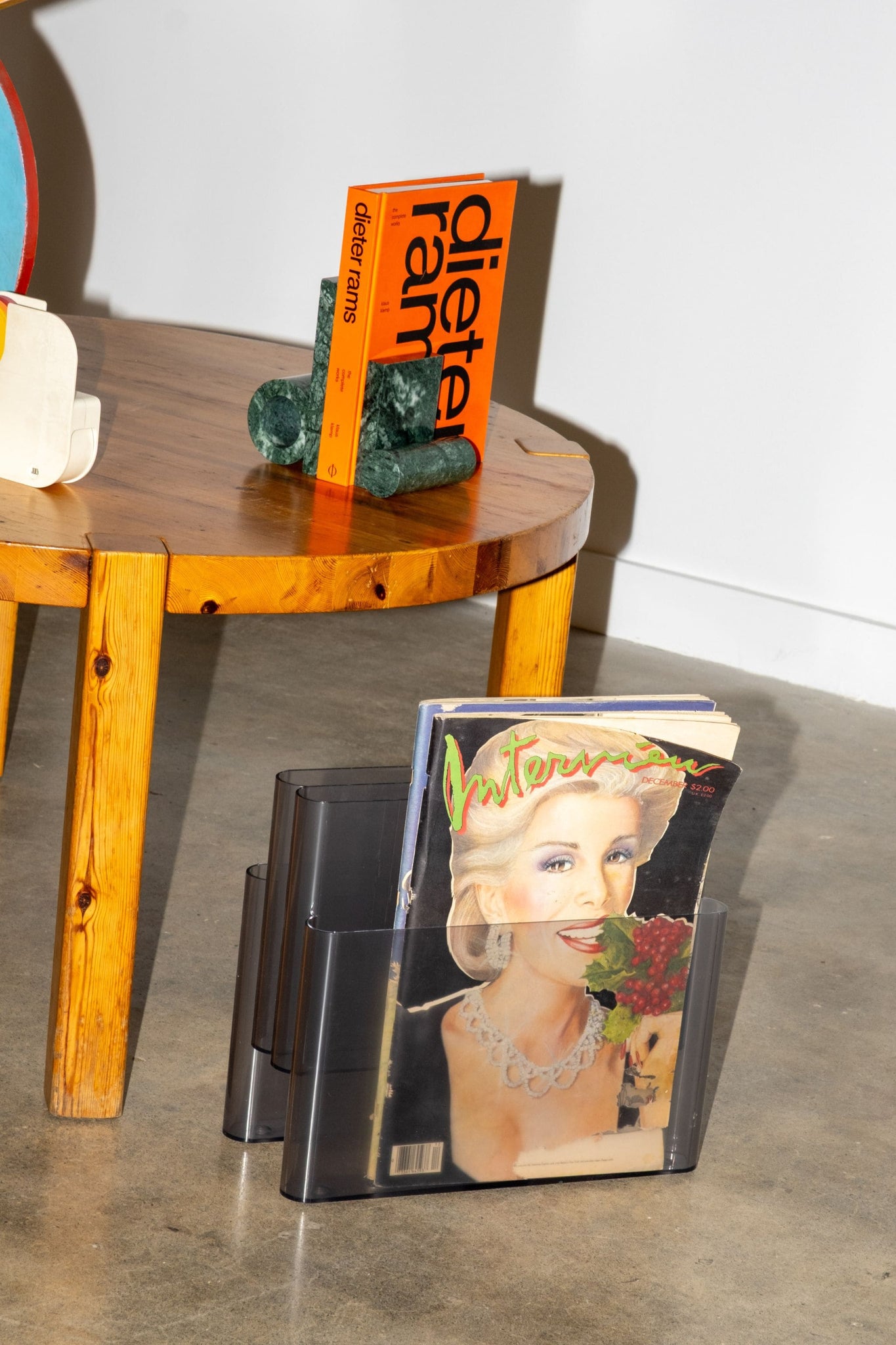 Woud BOOKND Green Marble Bookend | Bonne Choice