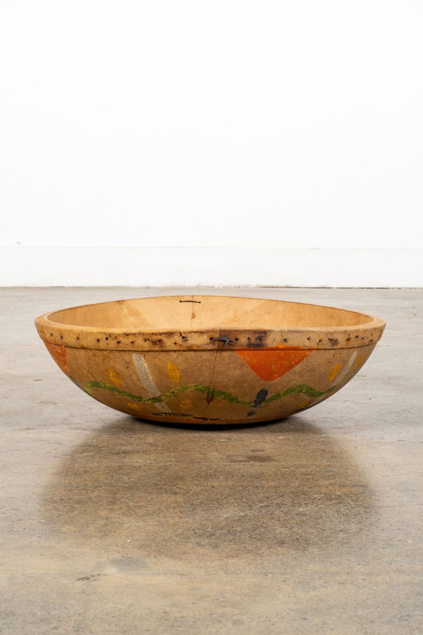 Handpainted Wood Bowl | Bonne Choice