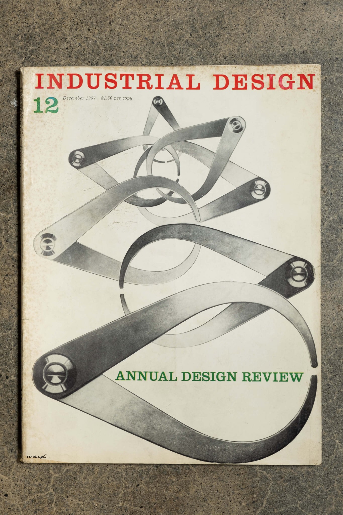Industrial Design Vintage Magazine, December 1957