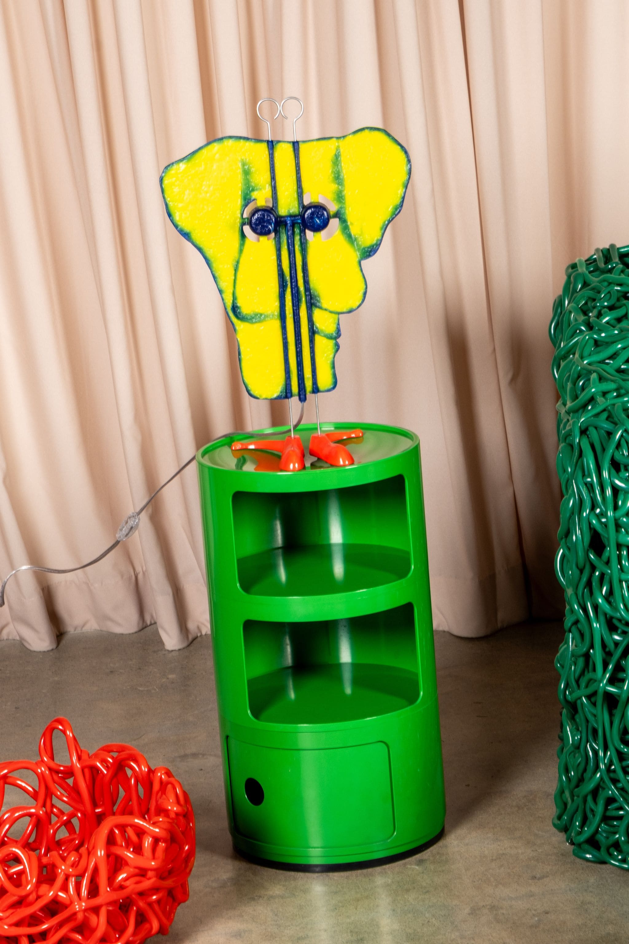 Vintage Kartell Componibili 3-tier Storage Table | Bonne Choice