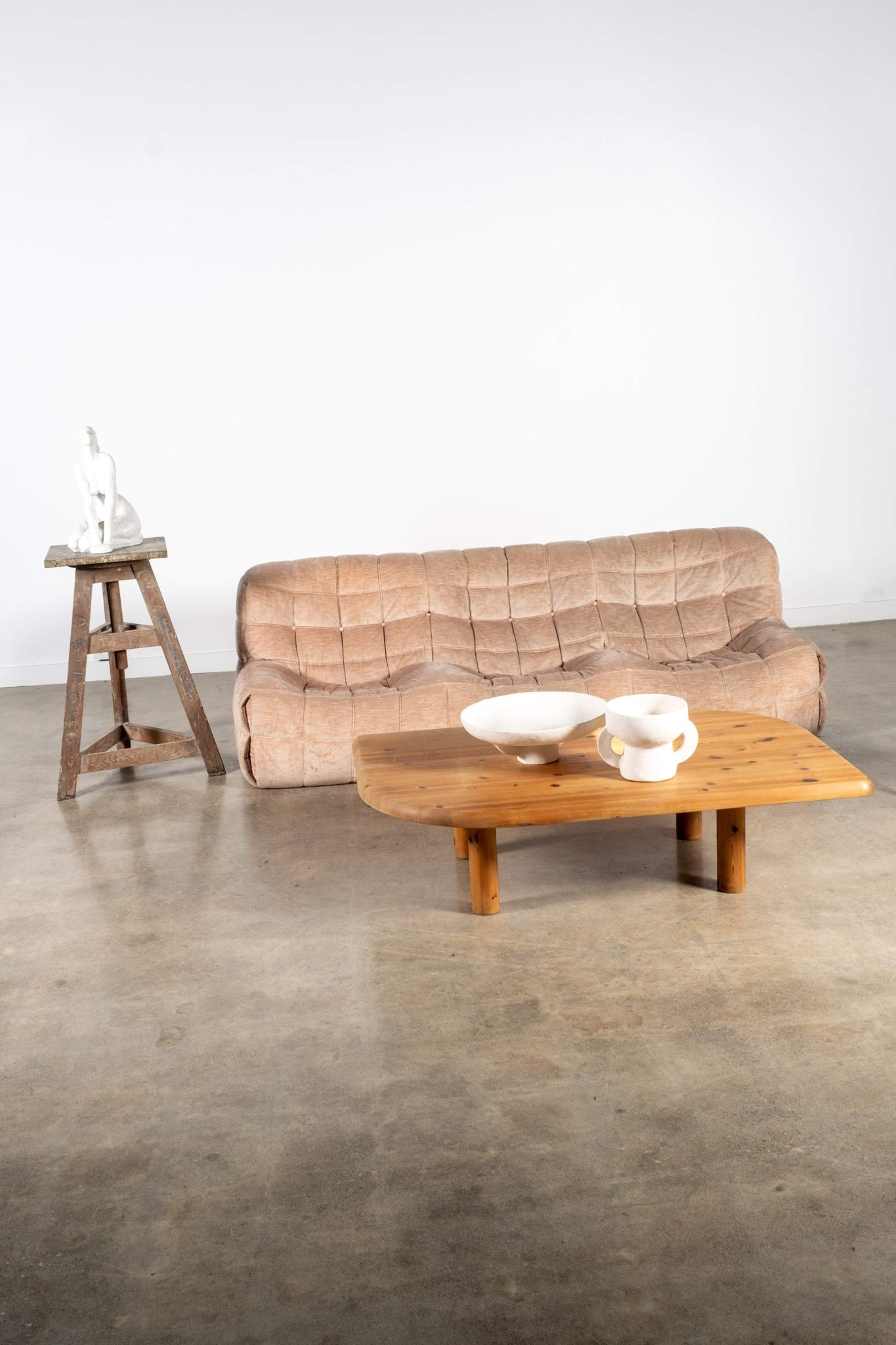 Kashima 3-Seater Sofa in Velvet